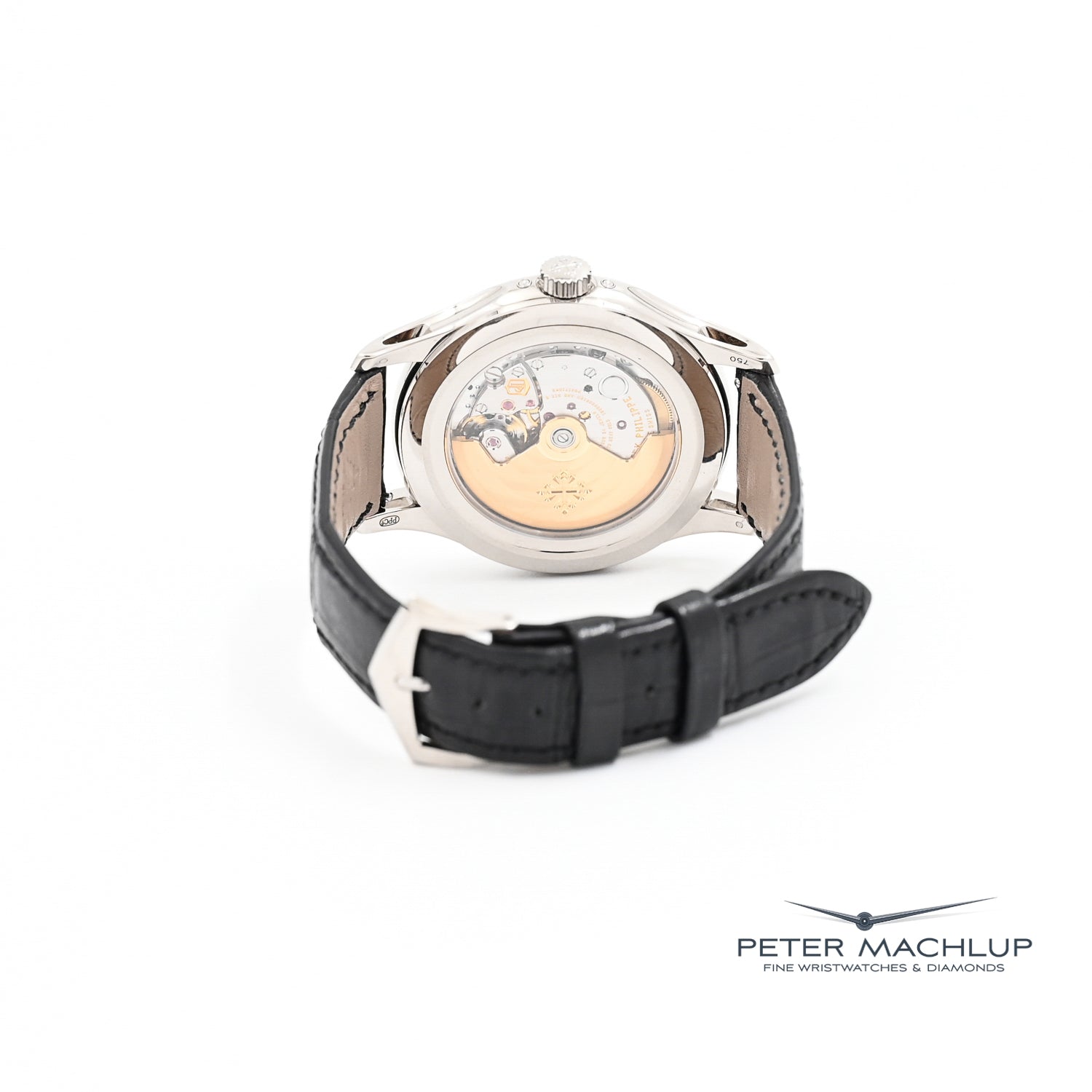 Patek Philippe Annual Calendar Moonphase Watch - Luxury Automatic Men's Timepiece with Date & Moon Phase Display - Perfect for Business, Formal Events & Collectors