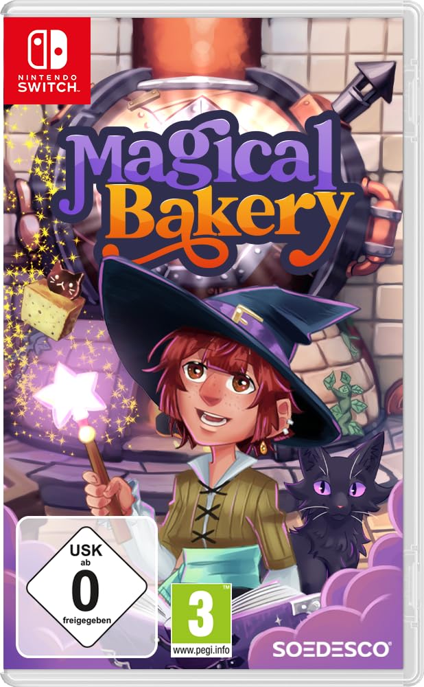 Magical Bakery - Nintendo Switch Game | Fun Baking Simulation for Kids & Adults | Perfect for Family Game Nights & Relaxing Playtime