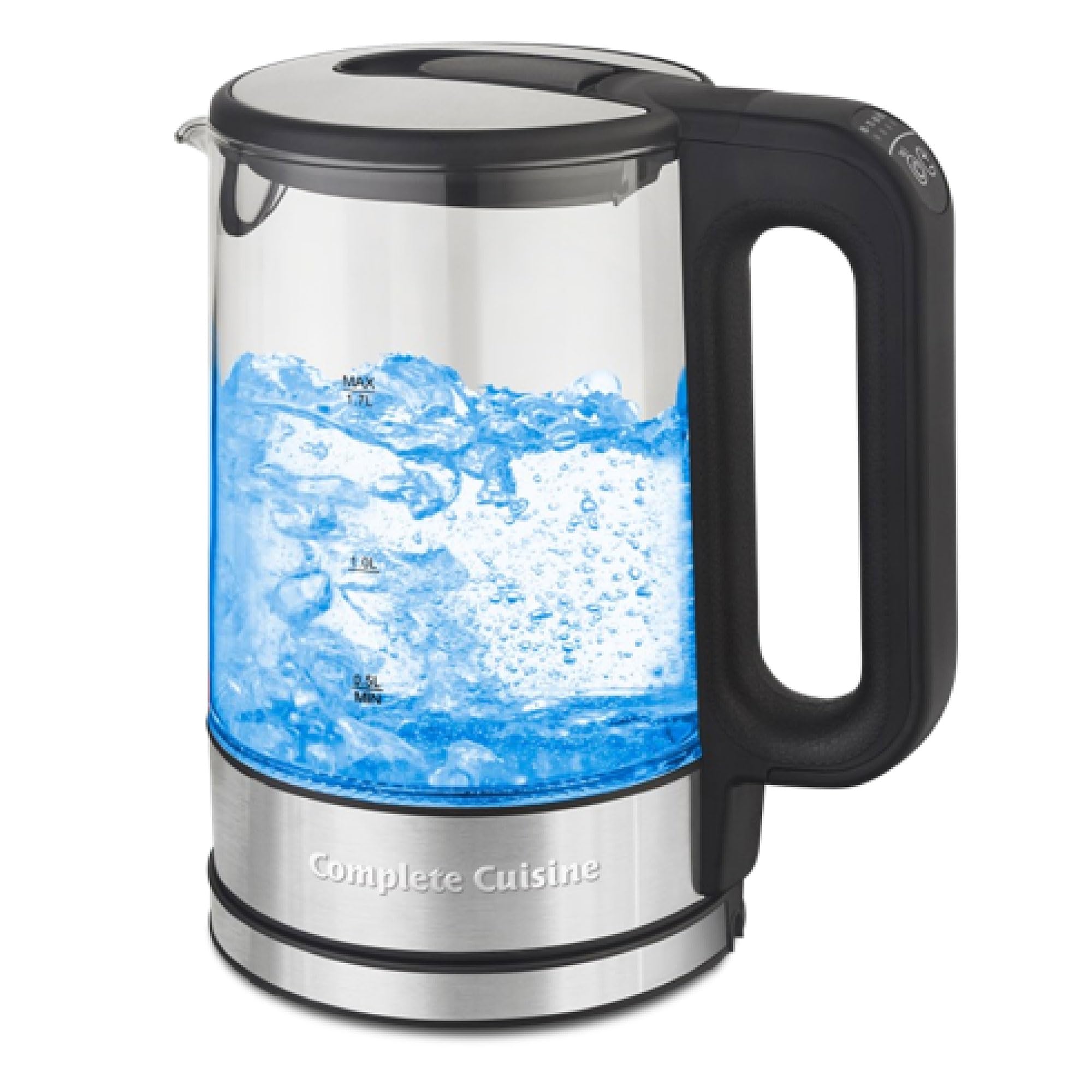 CC-EK-2000-TC 1.7L Electric Kettle with Temperature Control & Stainless Steel Heating Element - Perfect for Home, Office & Tea Lovers