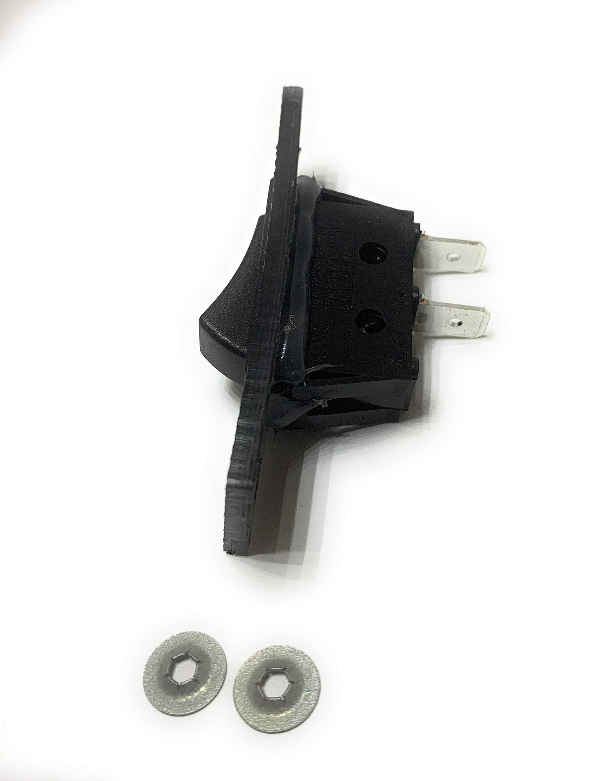 Jenn-Air Cooktop Stove Fan Switch Replacement - 2 Wire Kit 703664 - Compatible with Jenn-Air Ranges - Perfect for DIY Repairs & Home Maintenance