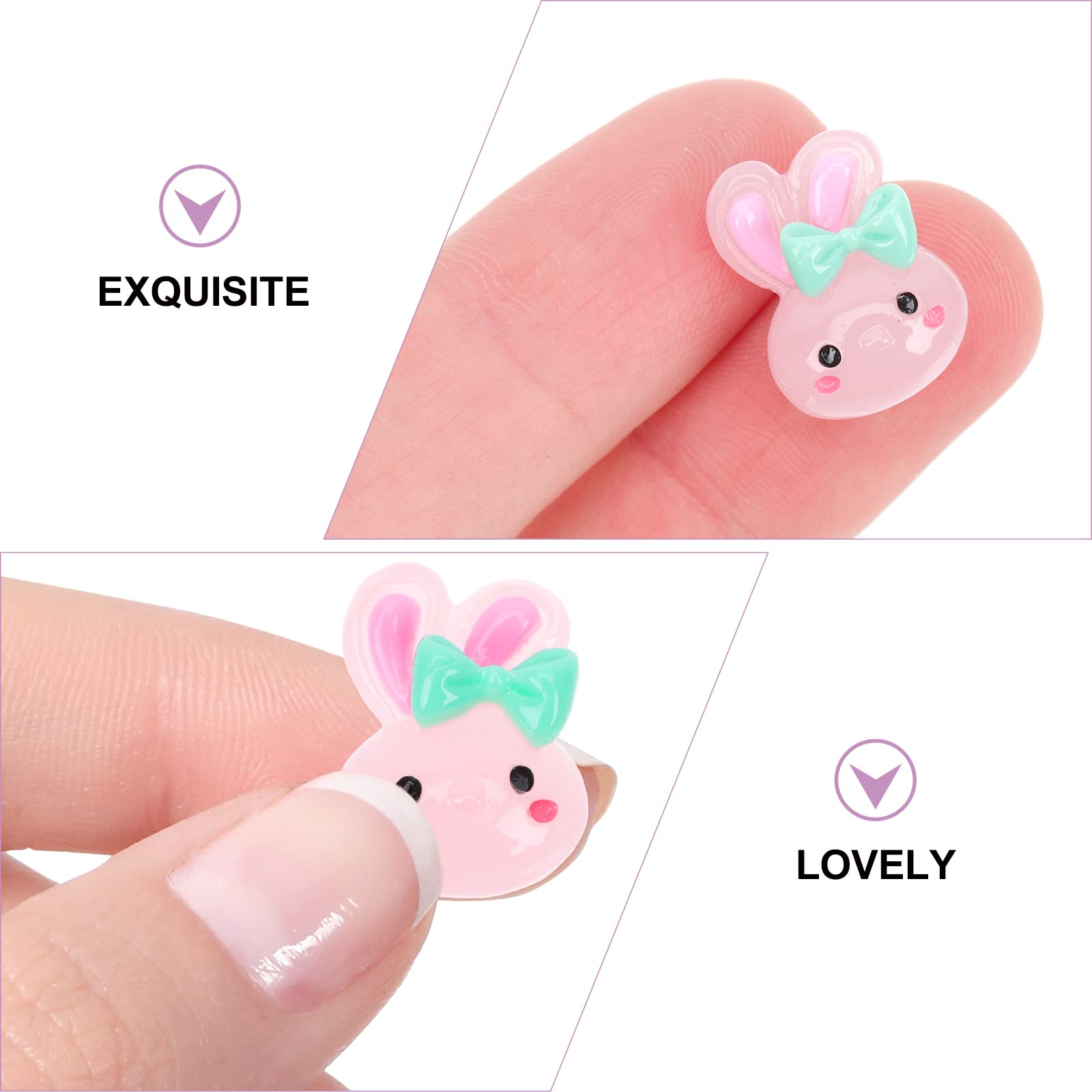 FOMIYES 30Pcs Cute Cartoon Nail Art Decorations Set - DIY Nail Stickers for Manicure, Nail Tips & Nail Art Designs - Perfect for Home Salon, Party Nails & Gift Giving
