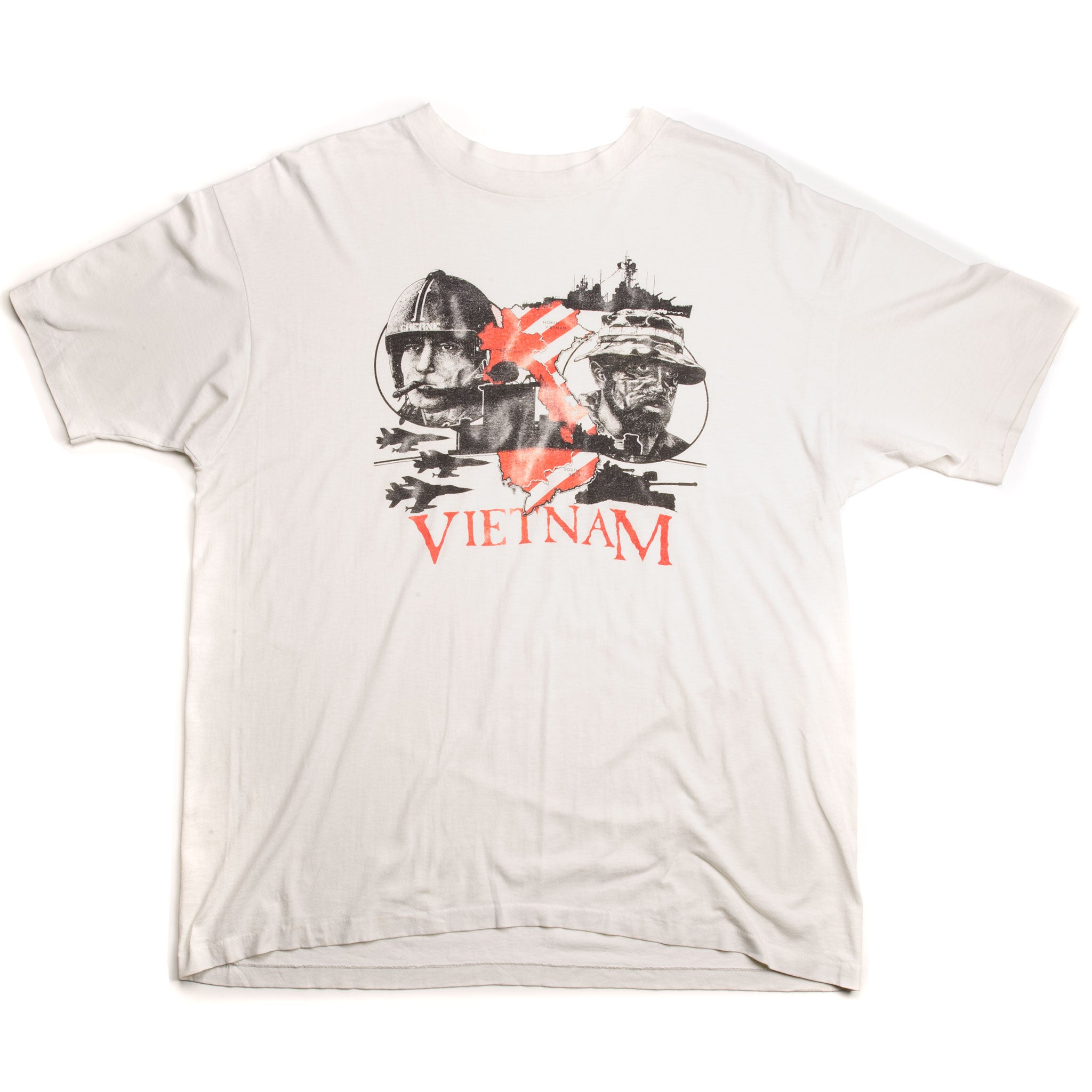 Vintage US Army T-Shirt Vietnam War Logo 90s Retro Military Tee Size XL - Perfect for Collectors, History Buffs & Casual Wear