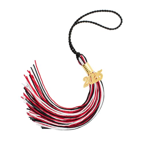 2025 Tassel - Red Black and White