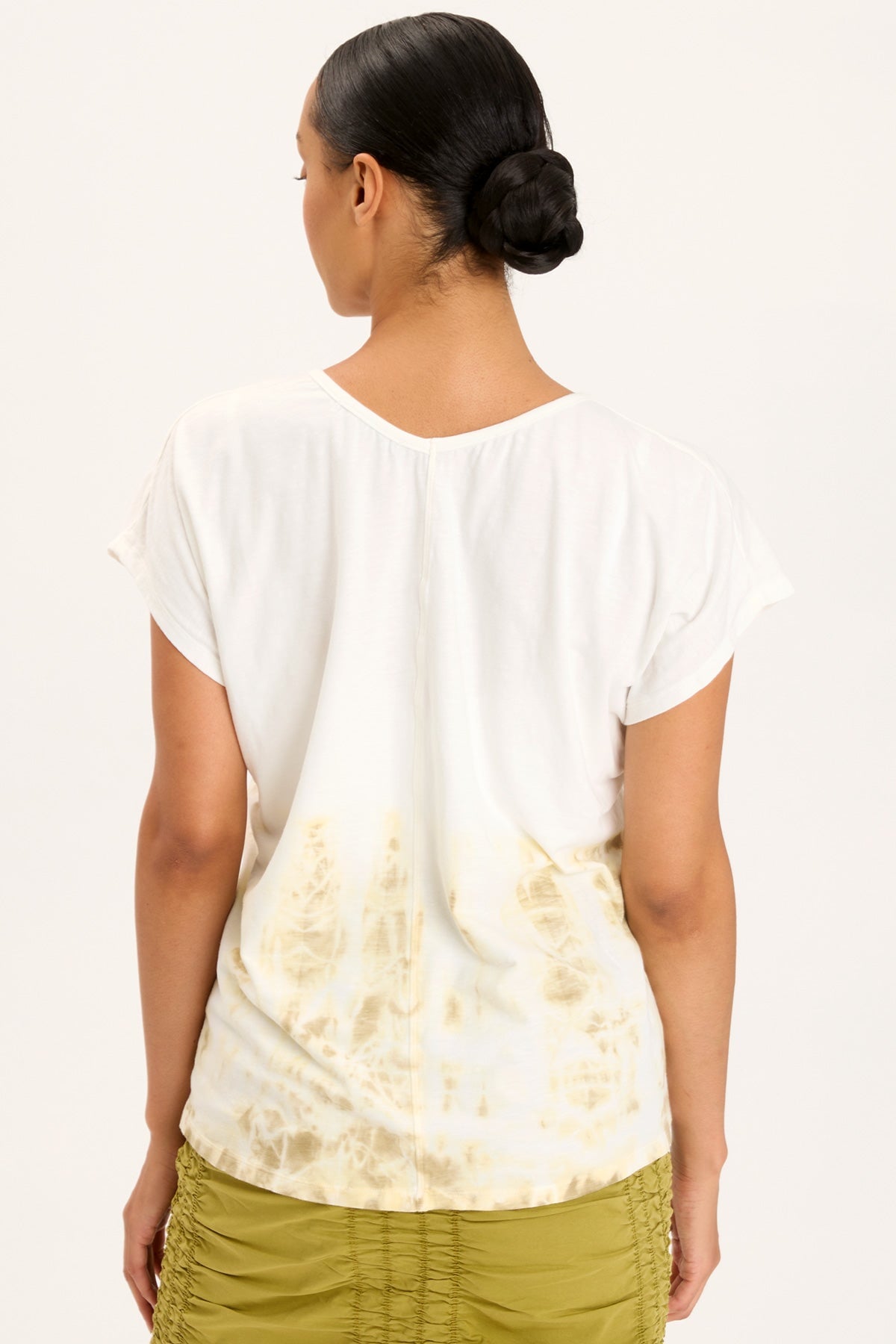 Slub Rian Top Headland Wash Flourish - Stylish Women's Casual T-Shirt for Everyday Wear | Perfect for Outings, Dates & Relaxing at Home