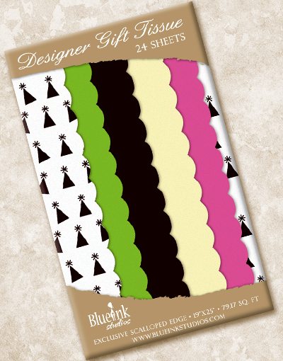Premium Scalloped Tissue Paper for Gift Wrapping, Party Decorations & DIY Crafts - Elegant & Decorative for Birthdays, Weddings & Holidays