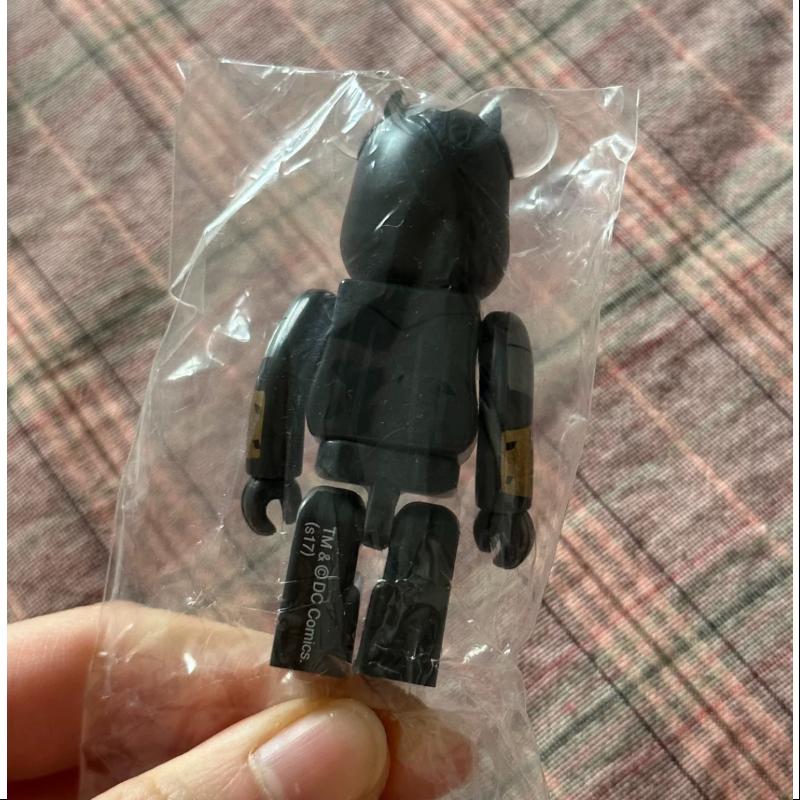 Bearbrick Series 35 HERO Justice League Batman 100% Collectible Figure - DC Comics Superhero Vinyl Art Toy for Display & Gift