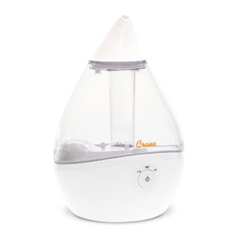 0.5 Gallon Ultrasonic Cool Mist Humidifier with Vaporizer - Quiet Air Moisturizer for Baby Nursery, Bedroom & Office - Relieves Dry Air, Allergies & Congestion