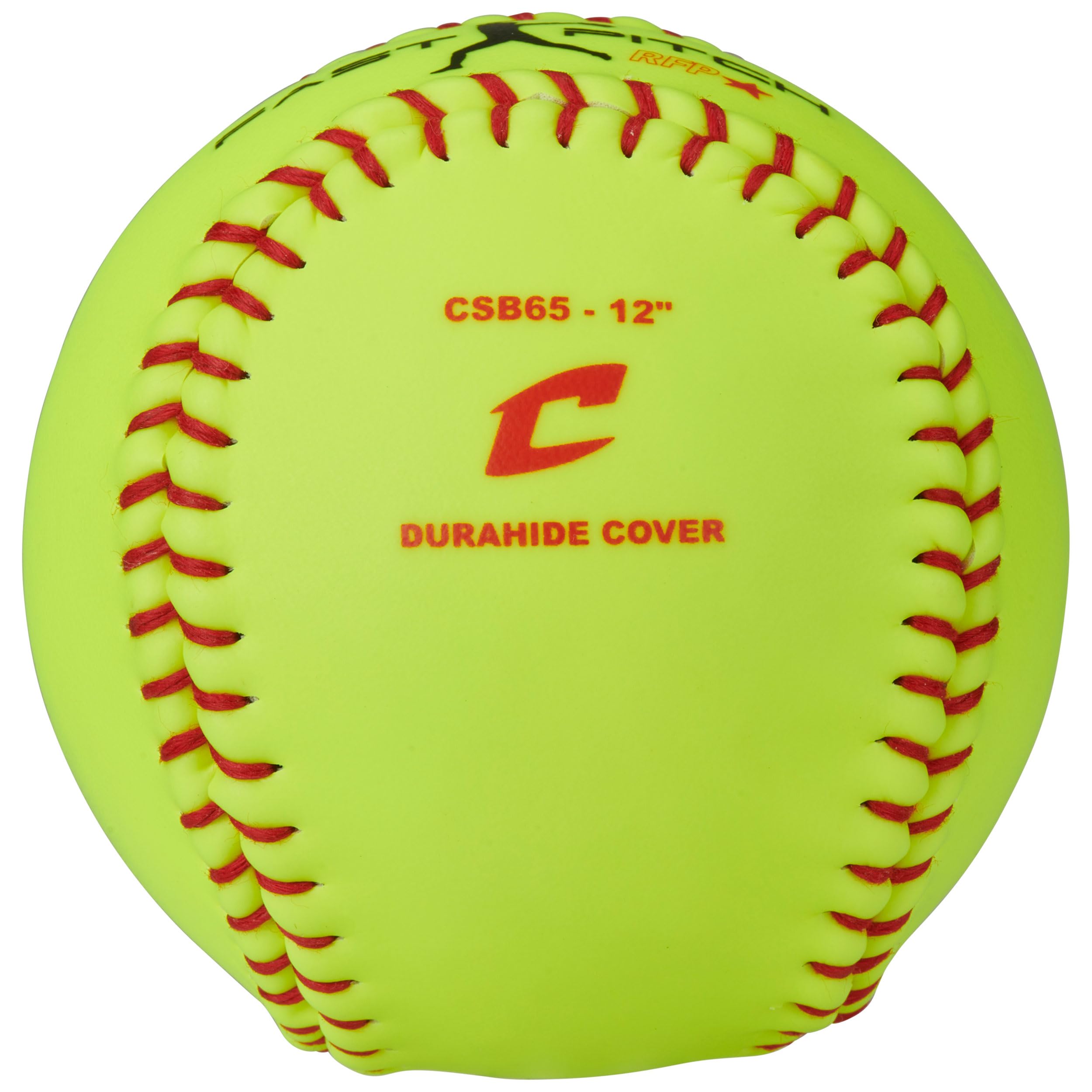 CHAMPRO 12 Pack Recreational Fast Pitch Softballs with Durahide Cover - Durable & High Performance for Training, Games, and Practice