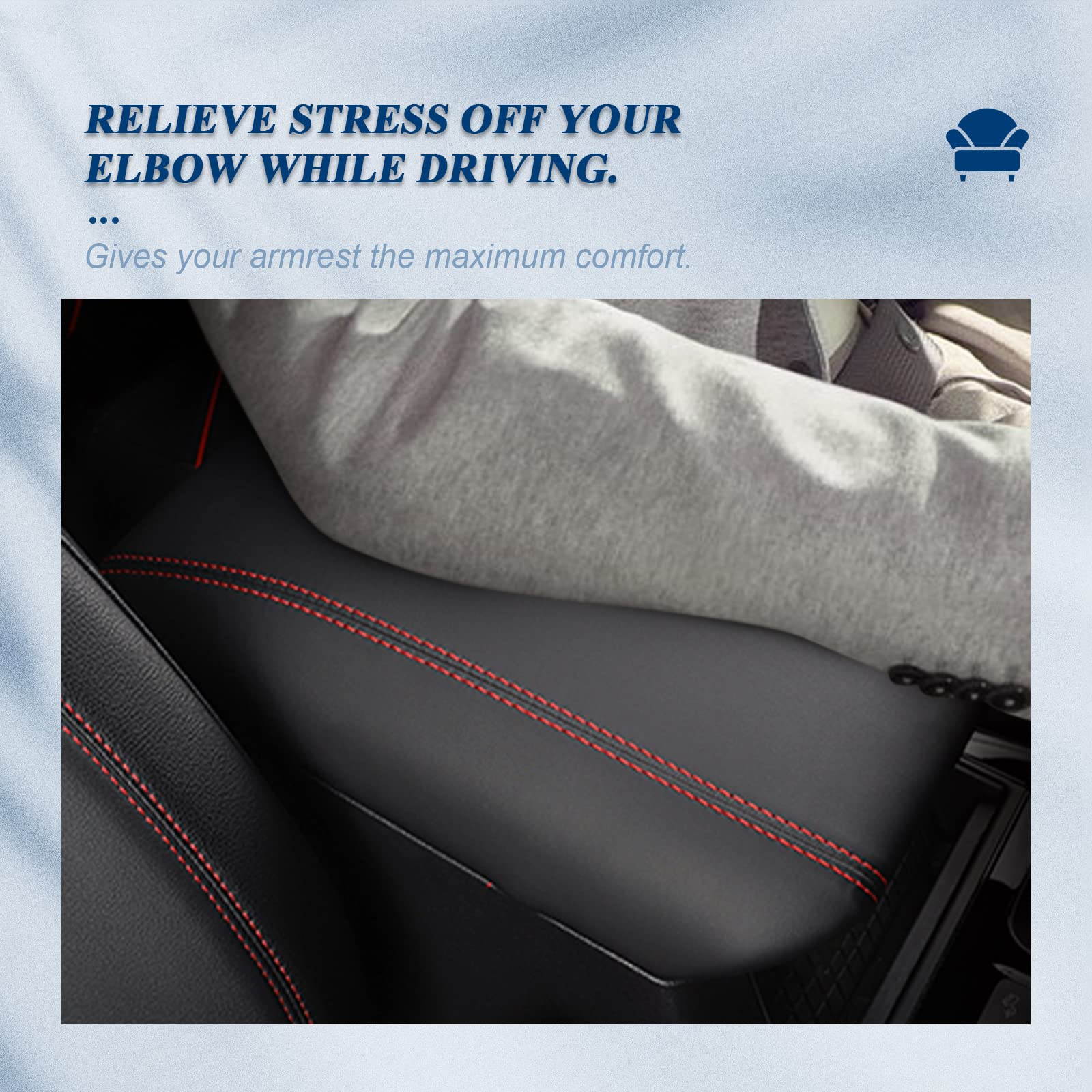 2020-2025 Ford Explorer Center Console Cover & Arm Rest Pad - Premium Durable Protection for 2023 2024 2025 Models | Perfect for Road Trips, Daily Commutes & Car Interior Protection