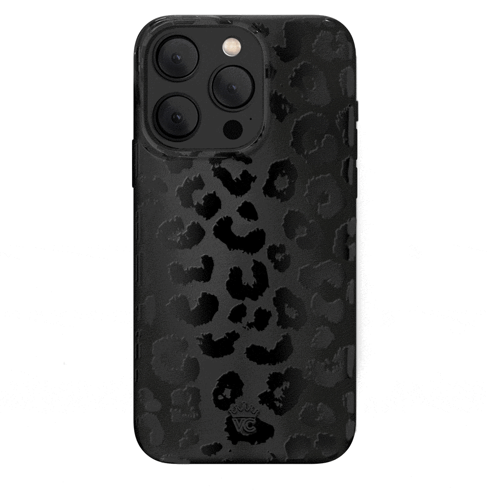 Black Leopard iPhone Case - Stylish & Durable Phone Cover for iPhone [Model] - Perfect for Everyday Protection & Fashion Statement