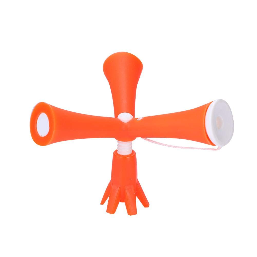 BNineteenTeam Adjustable Golf Ball Tee - Reusable Polyethylene Tripod Golf Tee for Training - Orange - Perfect for Driving Range Practice & Golf Course Use