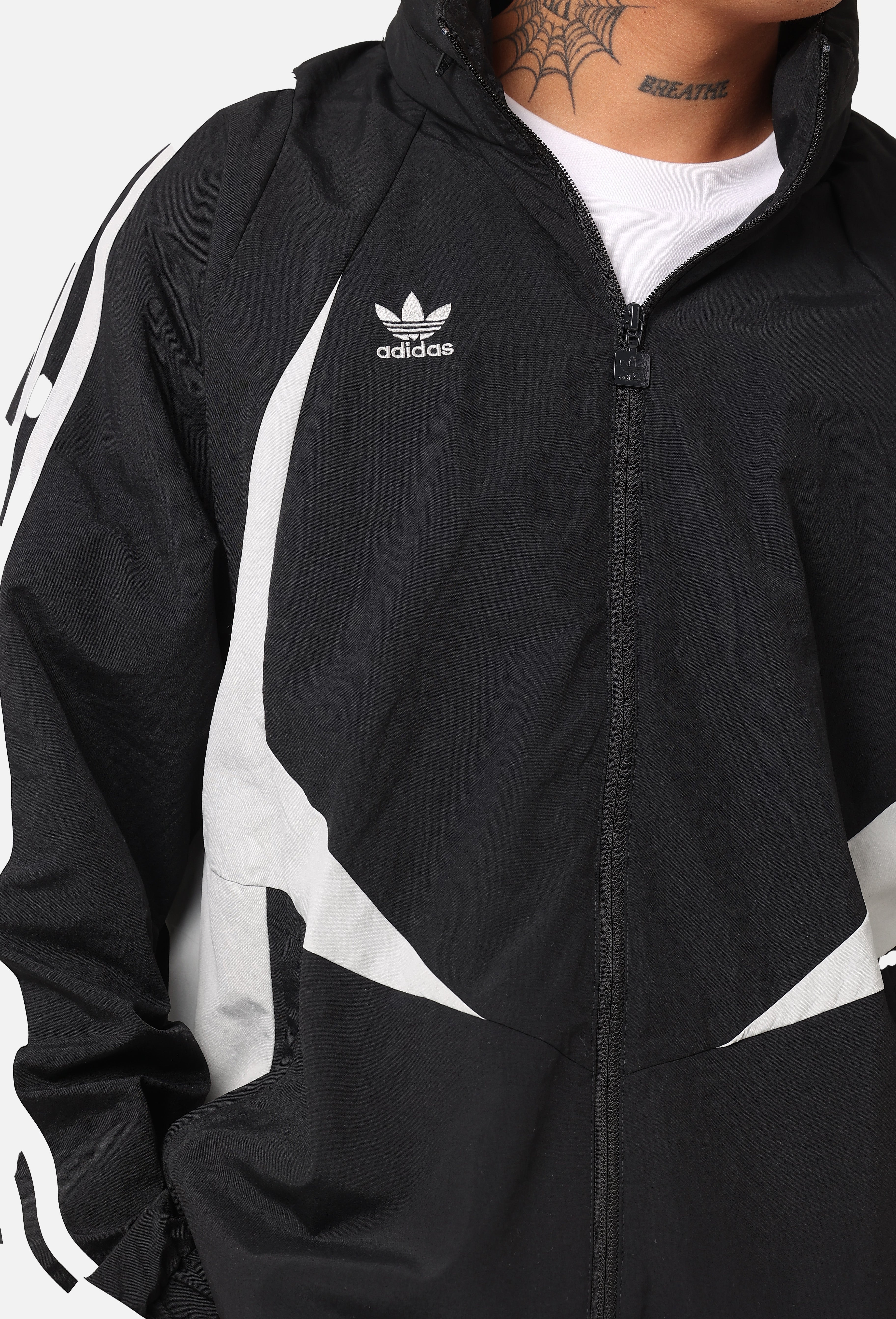 Adidas Climacool Running Track Jacket for Men & Women - Lightweight Breathable Workout Jacket with Moisture Wicking Technology - Perfect for Jogging, Gym Training & Outdoor Sports (Black)