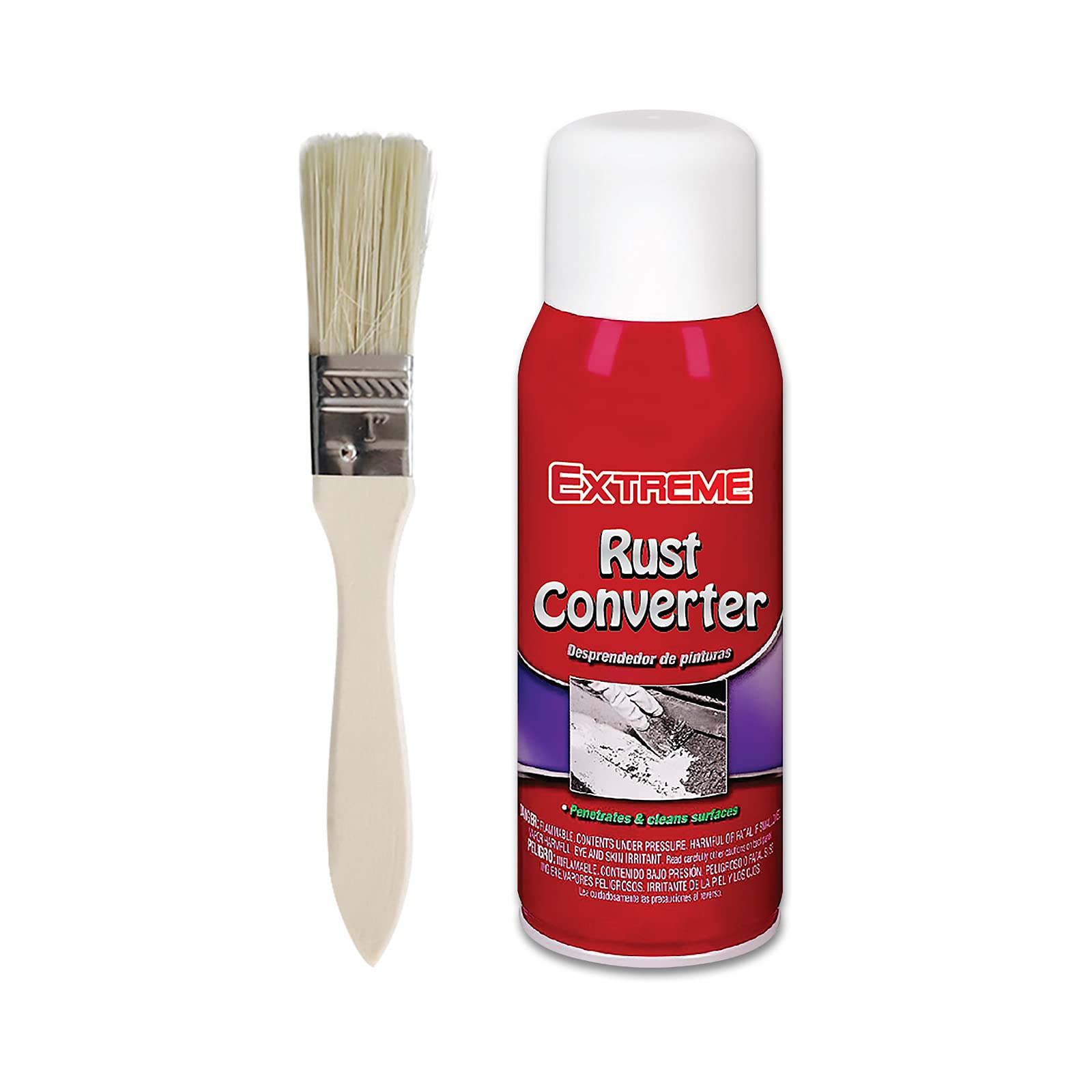 100ml Car Chassis Rust Remover Spray with Brush - for SUV & Truck Maintenance