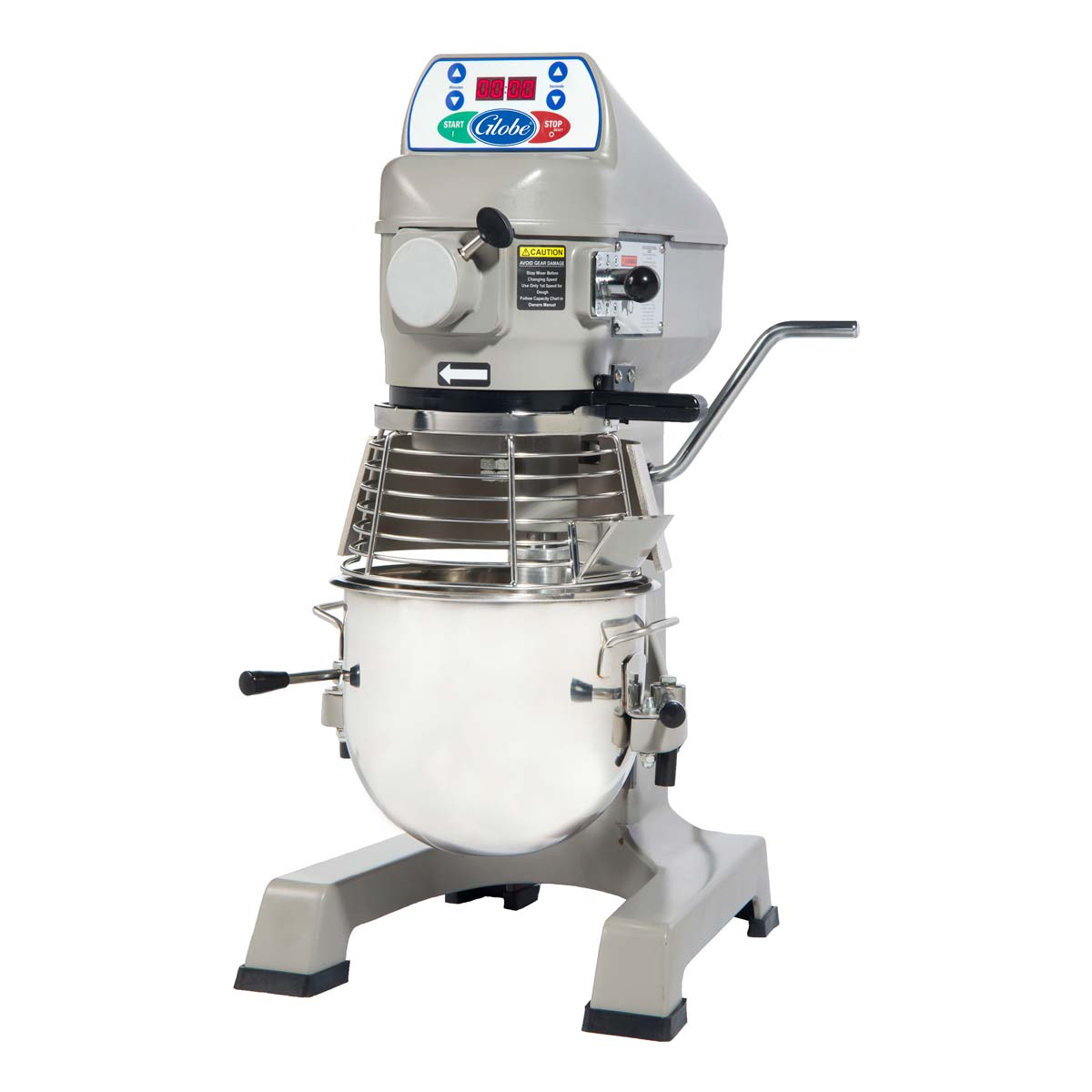 Globe SP10 Heavy Duty 10 Quart Commercial Bench Mixer - Professional Baking, Dough Kneading & Mixing for Bakeries, Restaurants & Home Kitchens