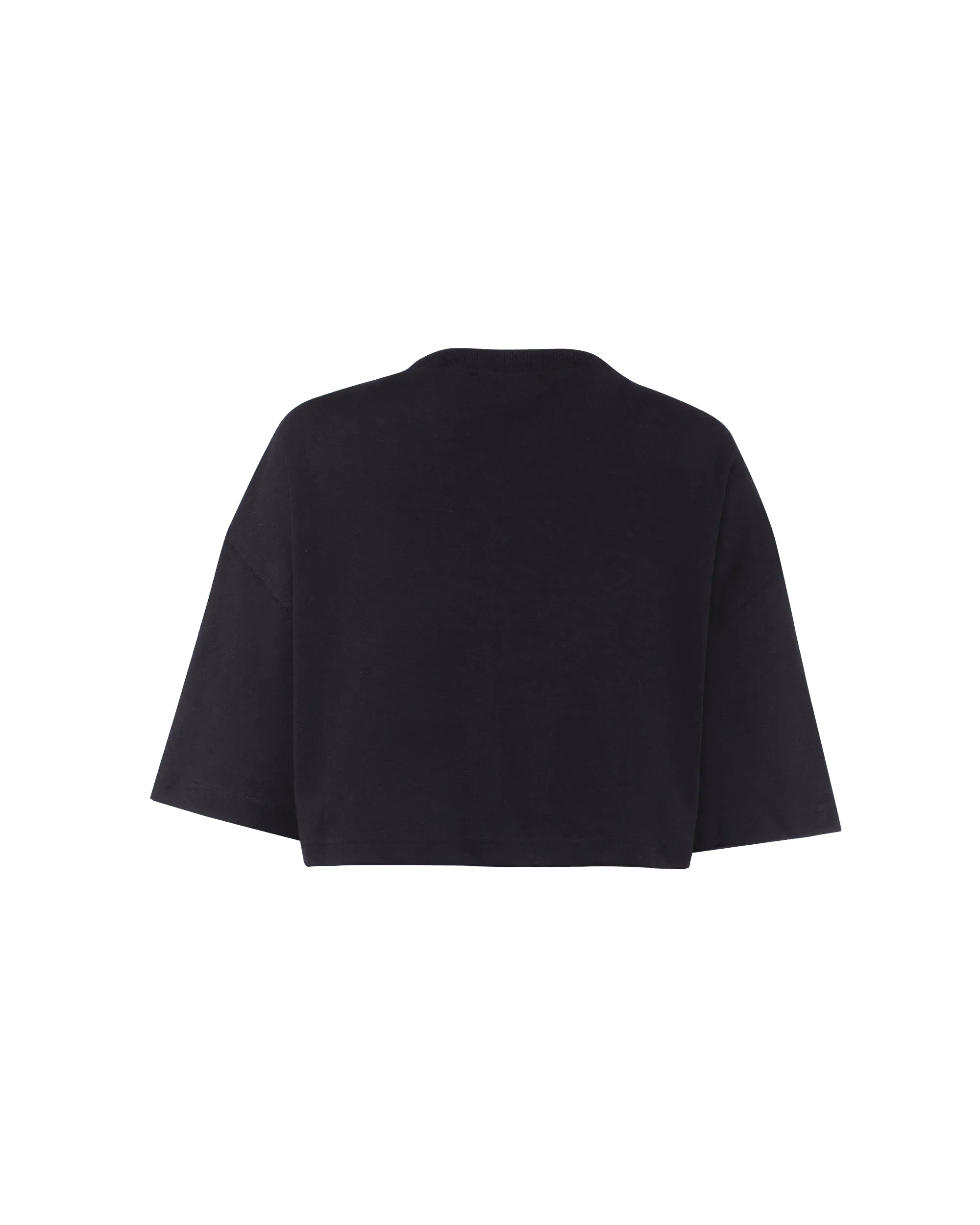 Floral Logo Cropped T-Shirt for Women | Trendy Summer Fashion Top | Perfect for Casual Outings, Beach Wear & Street Style