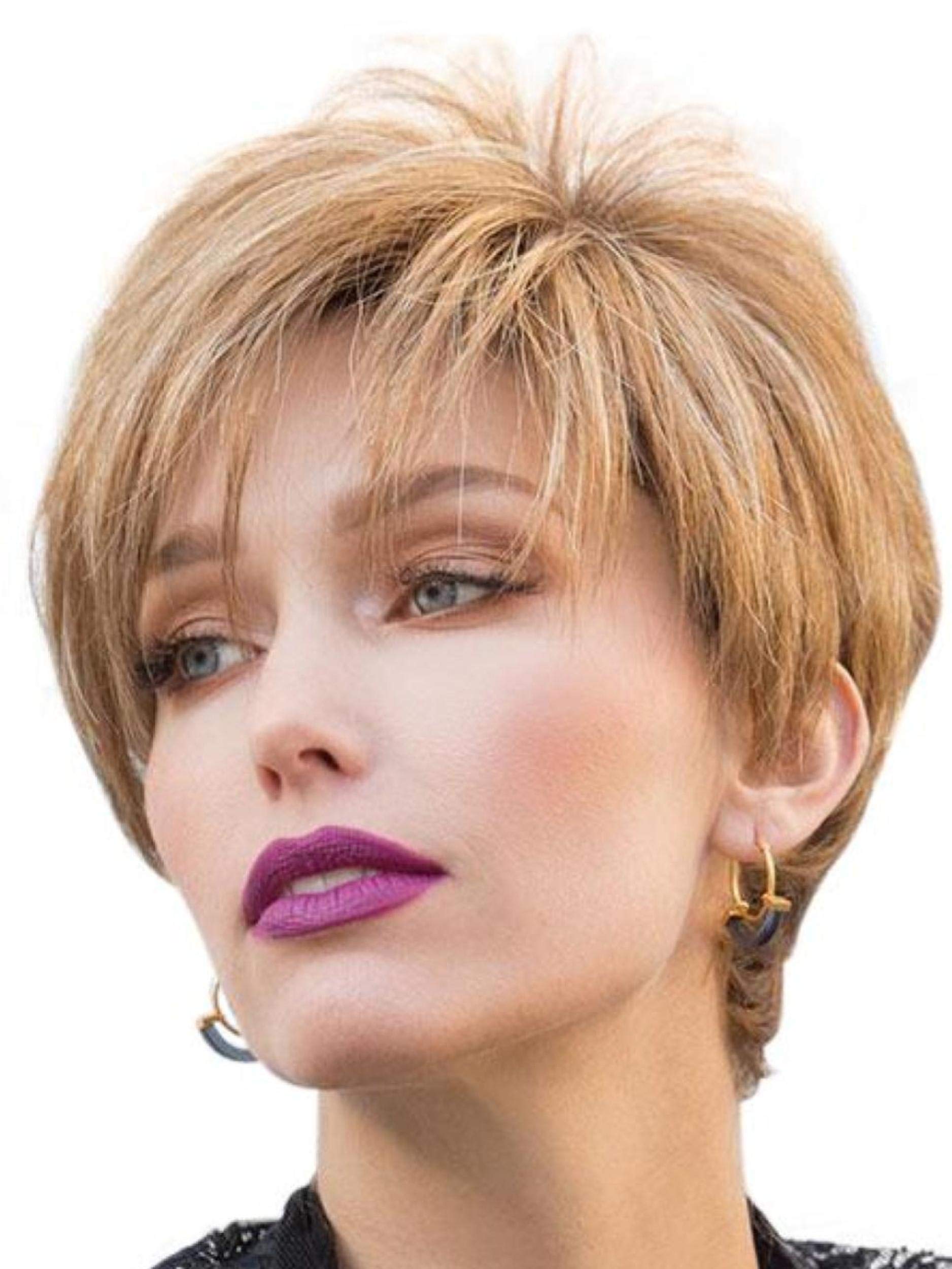 Rene Paris Modern Top Piece & Christy's Wigs Q&A Booklet Bundle - 2 Piece Hair Accessory Set in Harvest Gold - Perfect for Cosplay, Costume Parties & Everyday Styling