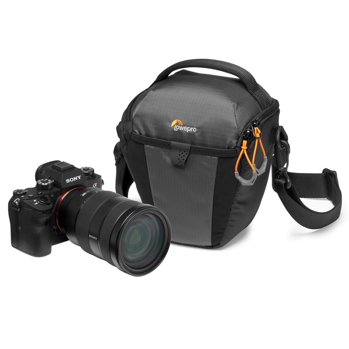 Lowepro Photo Active TLZ 45 AW Waterproof Top Loader Camera Bag for DSLR & Mirrorless - Black - Perfect for Travel, Hiking & Outdoor Photography