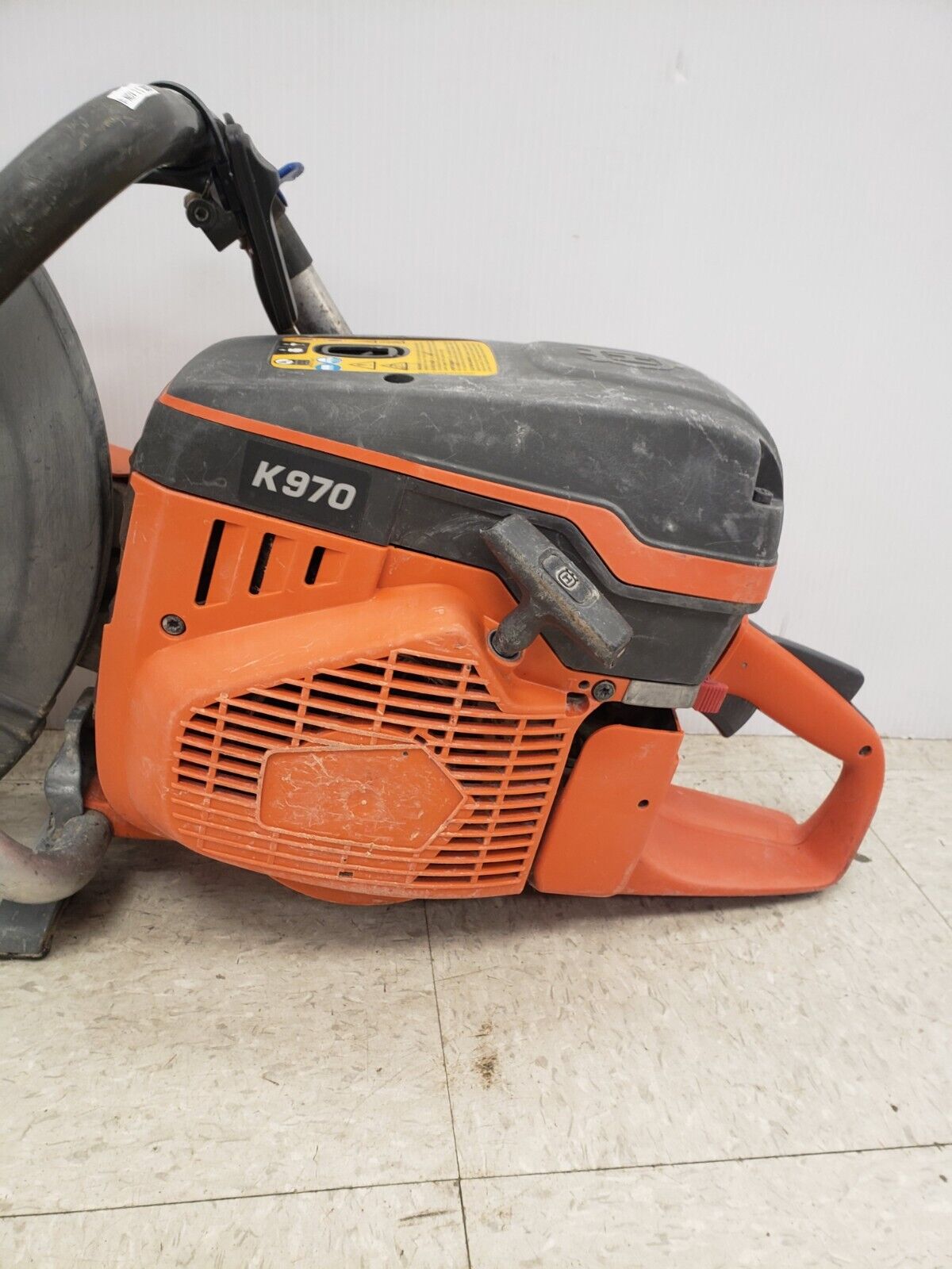 Husqvarna K970 Gas-Powered Cut Off Saw - Heavy Duty Concrete & Metal Cutting for Construction & Demolition Projects