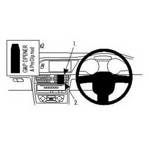 ClicOn No Holes Center Dash Mount for Audi A4 S4 RS4 (2008-2015) & Audi A5 (2007-2016) - Universal Phone Holder for Hands-Free Navigation & Safe Driving