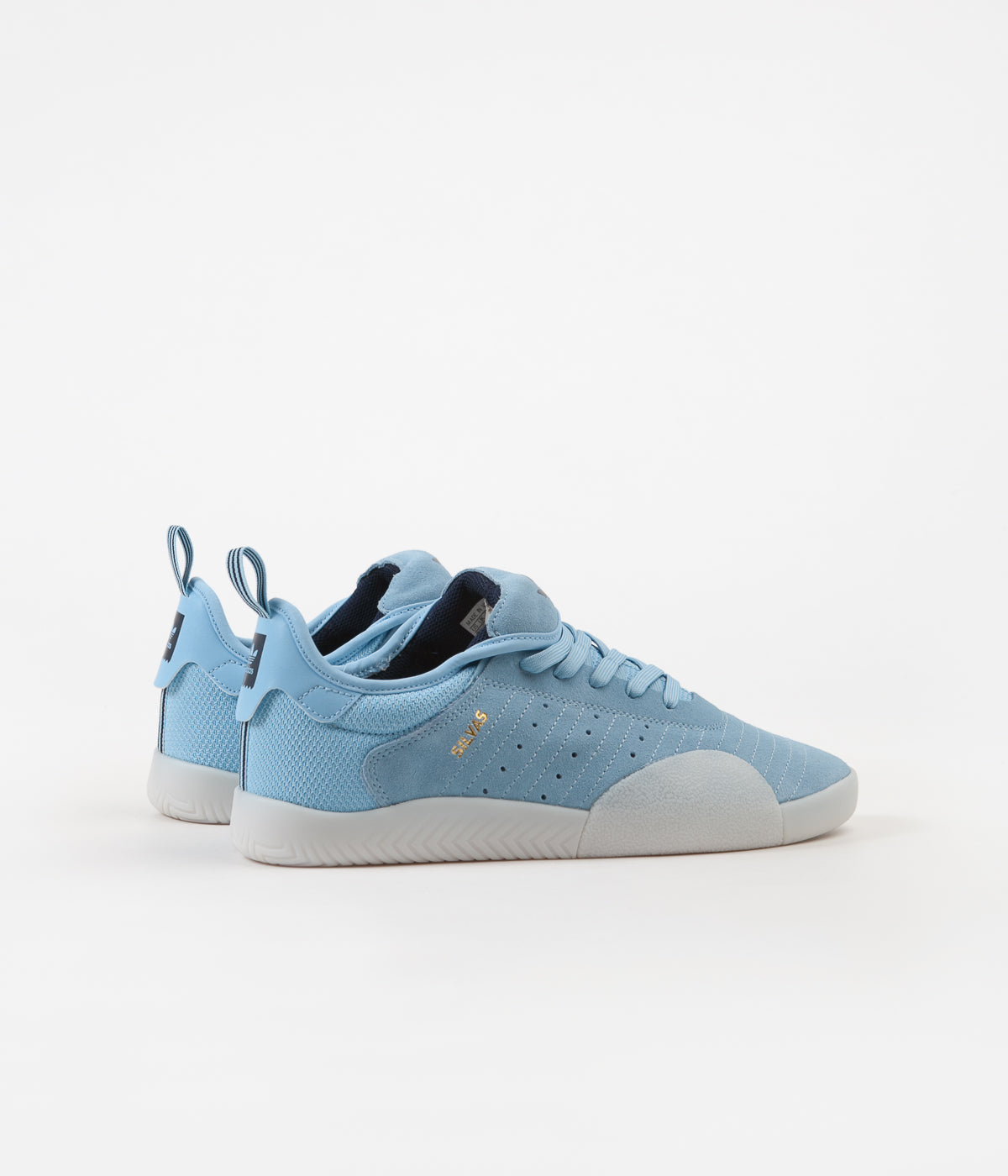 Adidas 3ST.003 'Miles Silvas' Sneakers - Clear Blue, Collegiate Navy & White Colorway | Men's Running Shoes for Jogging, Gym Workouts & Casual Wear