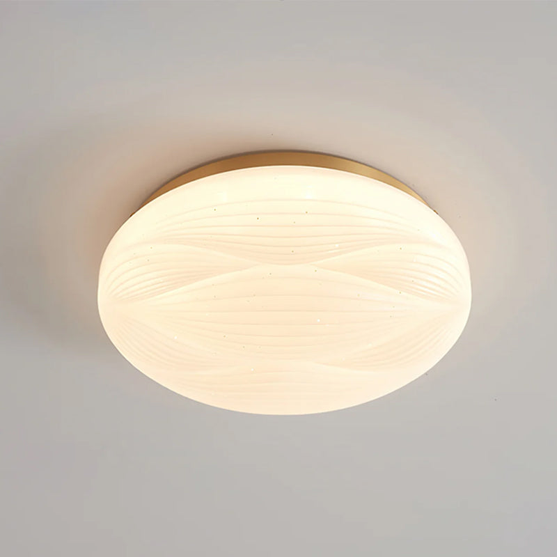 Modern Banno Ceiling Light Fixture - Energy Efficient LED Flush Mount Lighting for Bedroom, Living Room & Kitchen - Dimmable Indoor Ceiling Lamp with Easy Installation