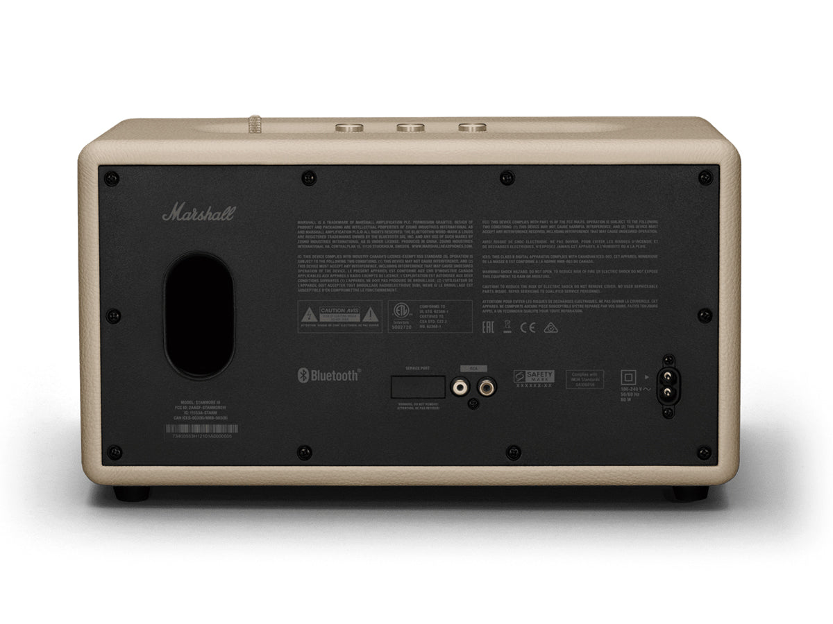Marshall Stanmore III Wireless Bluetooth Speaker - Premium Sound, Multi-Room Streaming, Voice Control - Perfect for Home, Office & Outdoor Parties