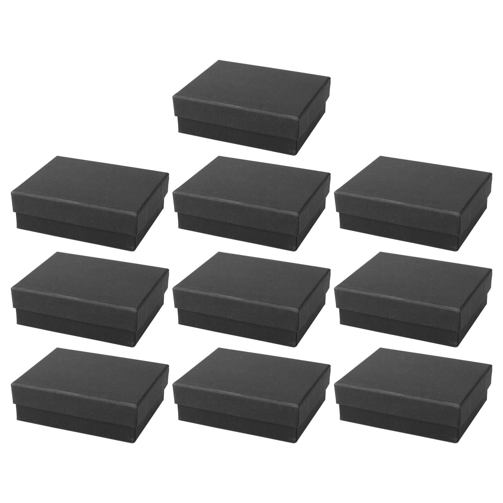 Cabilock 10-Piece Jewelry Organizer Set - Wedding Ring Holder, Earring Organizer, Bracelet Display Tray - Cardboard Jewelry Boxes for Storage & Gifts | Perfect for Bridal Showers, Wedding Favors & Jewelry Organization