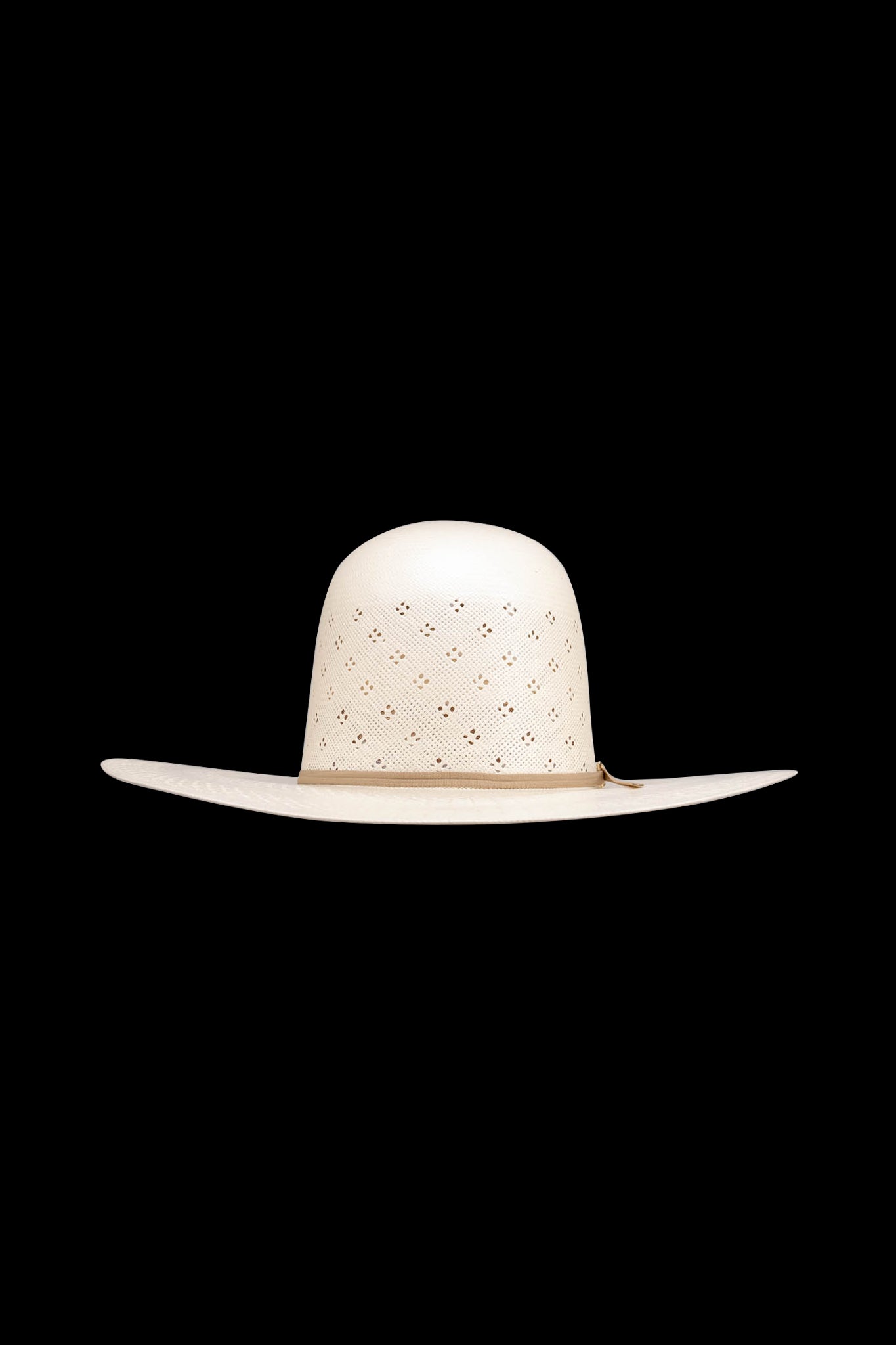 Rock'em 100X Desert Wanderer Open Crown Straw Hat for Men & Women - Wide Brim Sun Protection Hat for Outdoor, Beach, Hiking & Summer Activities