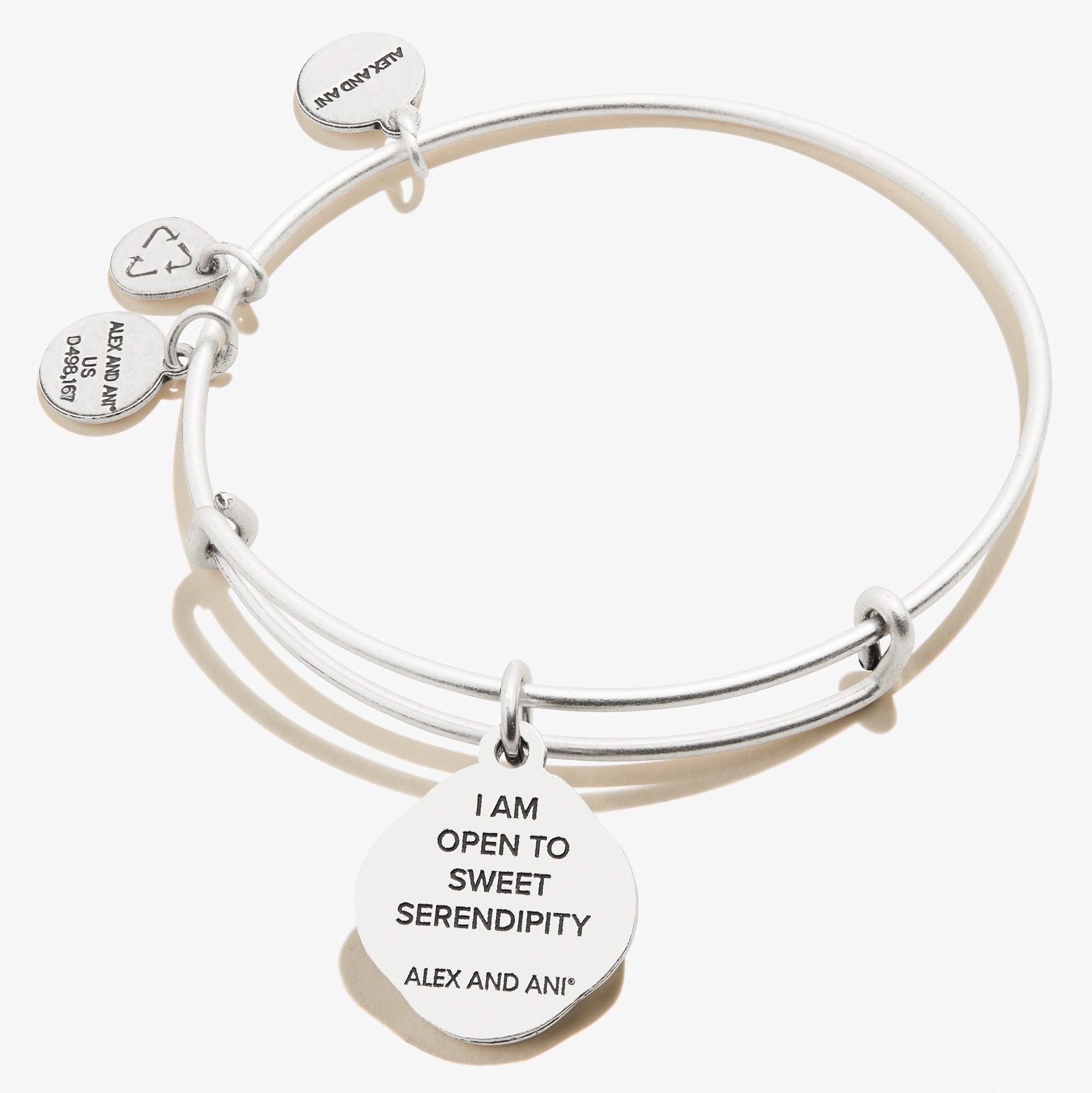 Four Leaf Clover Charm Bangle Bracelet - Lucky Irish Jewelry for Women, Sterling Silver Clover Pendant Wristband | Perfect for St. Patrick's Day Gifts, Birthday & Good Luck Charm