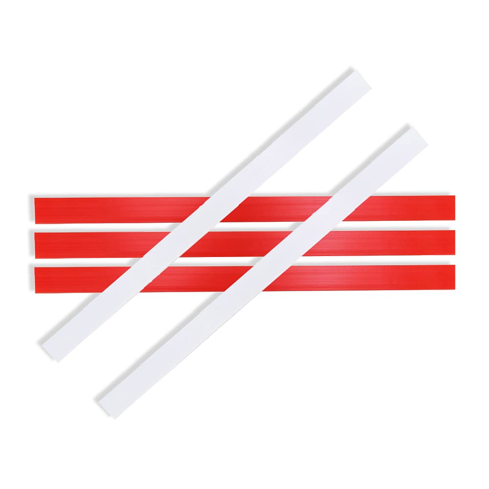 6PCS 15-Inch Professional Silicone Rolling Pin Guide Strips - Perfect Dough Measuring Tool for Cookies, Pies & Baking - Ideal for Home Bakers and Pastry Chefs