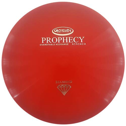 Gateway Disc Sports Diamond Prophecy Midrange Golf Disc - Premium Flying Disc for Disc Golf Players [Colors May Vary] | Perfect for Mid-Range Shots, Backhand & Forehand Throws, Tournament Play & Recreational Disc Golf