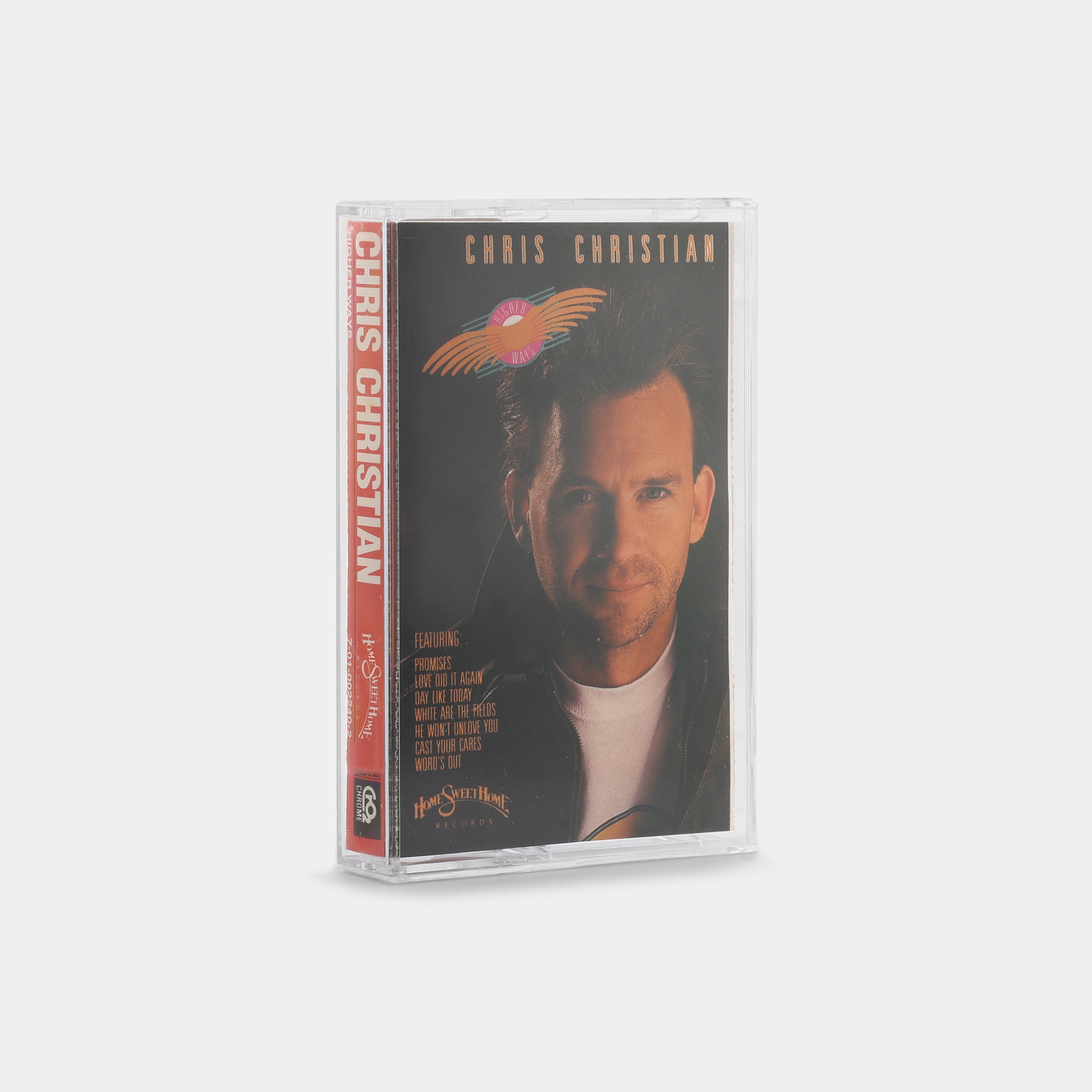Chris Christian Higher Ways Cassette Tape - Vintage Christian Music Cassette for Collectors & Music Lovers - Perfect for Nostalgic Listening, Car Rides & Retro Music Collections