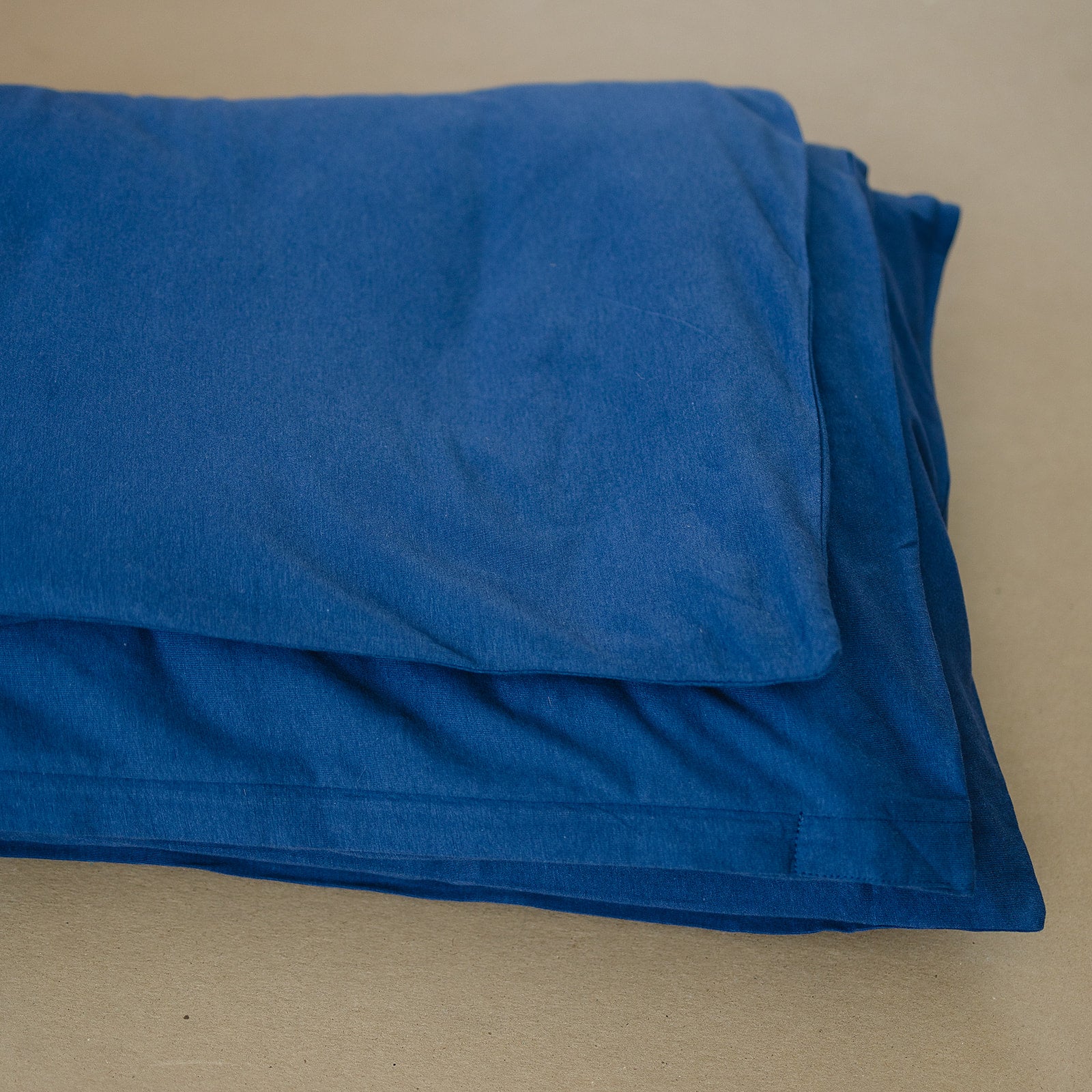 Ecolino® 100% Organic Cotton Duvet Cover for Crib & Toddler - Soft, Breathable Navy Blue Bedding - Perfect for Nursery, Daycare & Baby's Comfortable Sleep