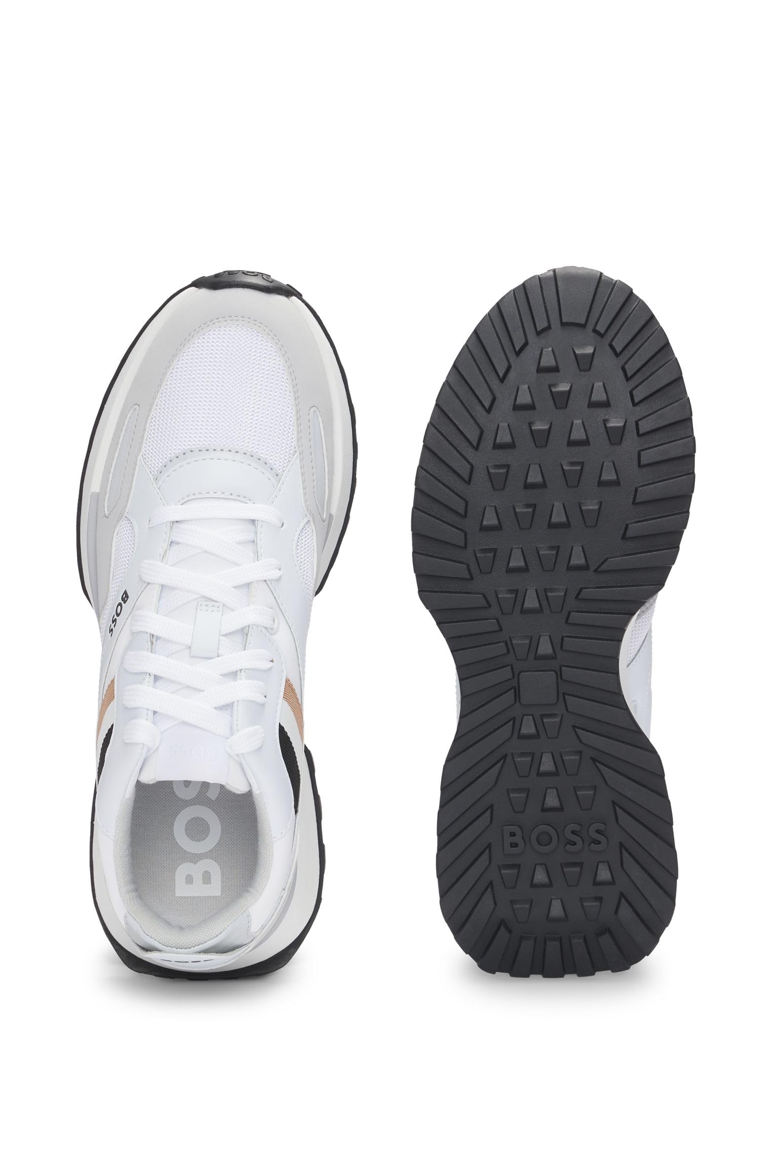 BOSS Men's Jonah Running Shoes - Lightweight EVA Rubber Sole Sneakers for Jogging, Gym & Casual Wear