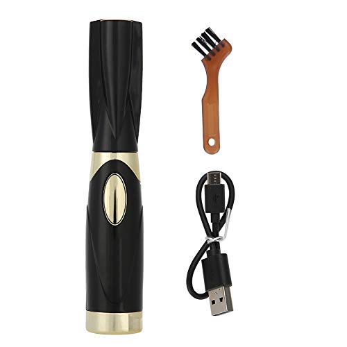 Electric Eyelash Curler - Fast Heating, Long-Lasting Battery, 2 Modes (Black) | Professional Eyelash Extension Tool Kit with Brush | Perfect for Home Use, Travel & Salon Makeup