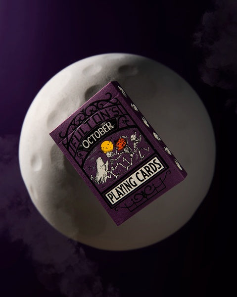 Fulton's October Playing Cards - Premium Deck for Poker, Magic Tricks & Game Nights | Halloween & Fall-Themed Card Games