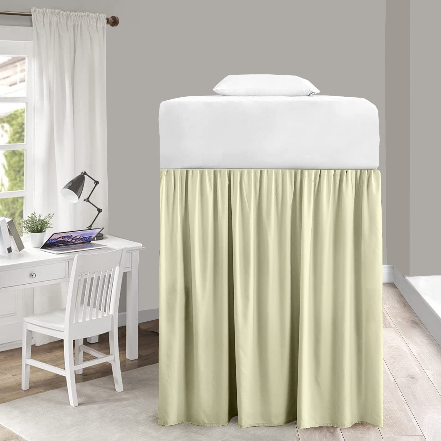 Twin XL Dorm Bed Skirt - Extra Long 46