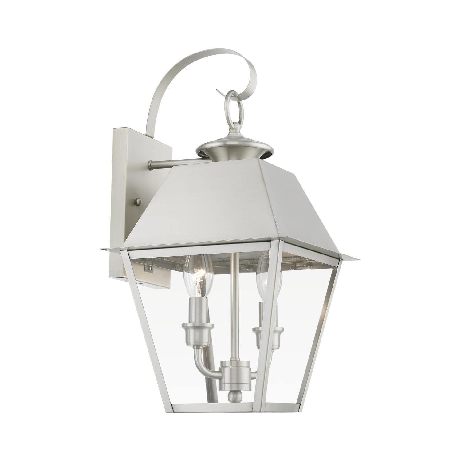 Livex Lighting Wentworth - 2 Light Classic Outdoor Wall Lantern, 16.5