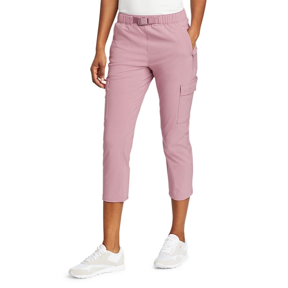 Eddie Bauer Women's ClimaTrail Cargo Crop Pants - Lightweight Hiking & Travel Pants for Outdoor Adventures, Walking & Casual Wear