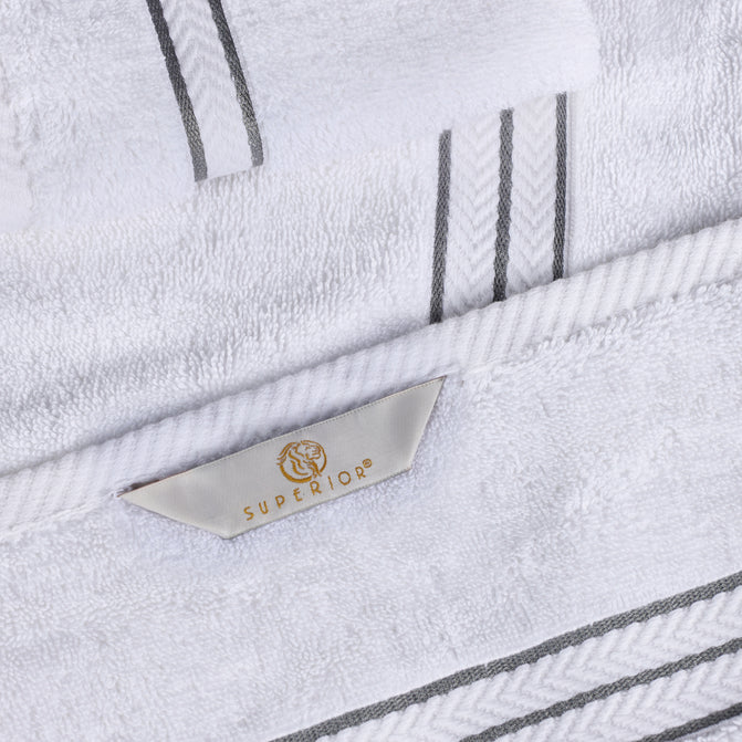 Premium 12-Piece Turkish Cotton Face Towel Set - Ultra Soft, Highly Absorbent & Quick-Drying - Perfect for Spa, Gym, Travel & Daily Skincare Routine