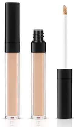 HD Liquid Concealer Makeup - Natural Full Coverage Foundation (Pack of 2) for Dark Circles, Blemishes & Acne - Perfect for Daily Makeup & Professional Use