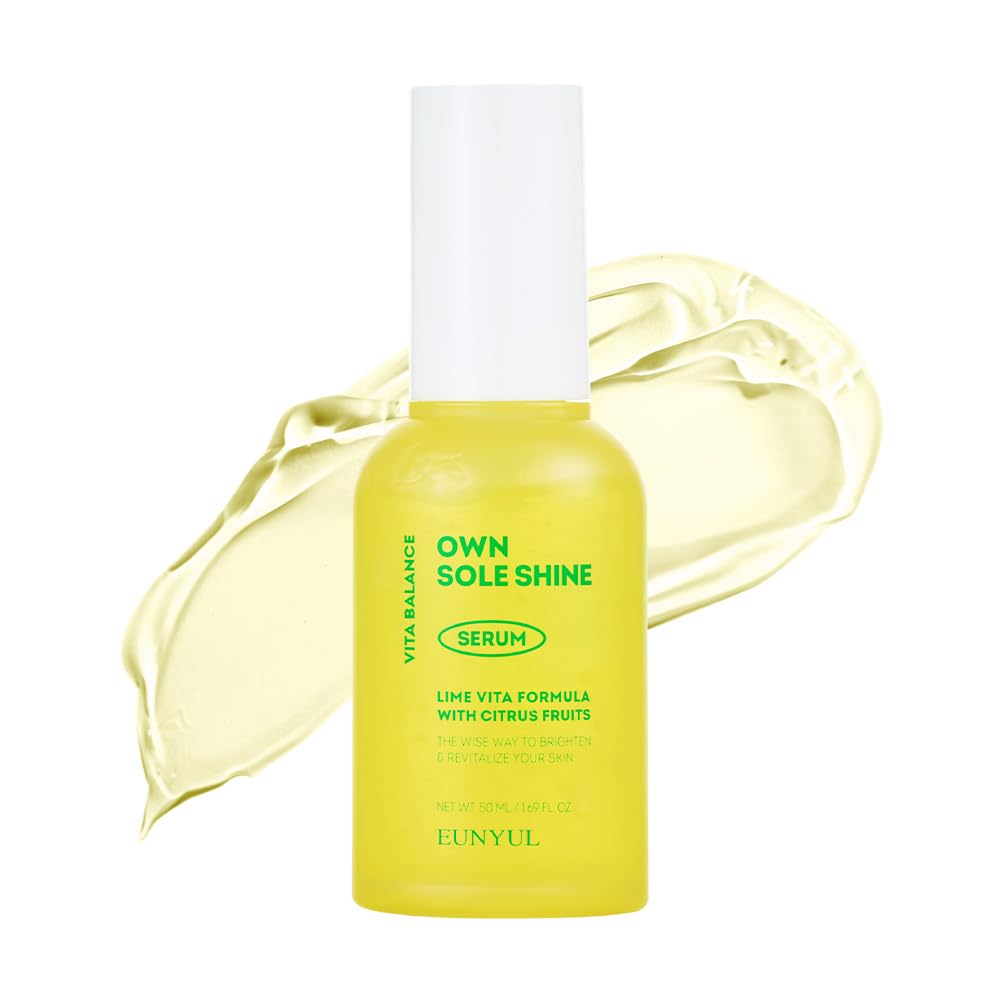 EUNYUL Vita Lime Skincare Set - Korean Facial Cleanser, Serum & Toner Pad for Brightening & Hydration | Perfect for Daily Skincare Routine & Glowing Skin