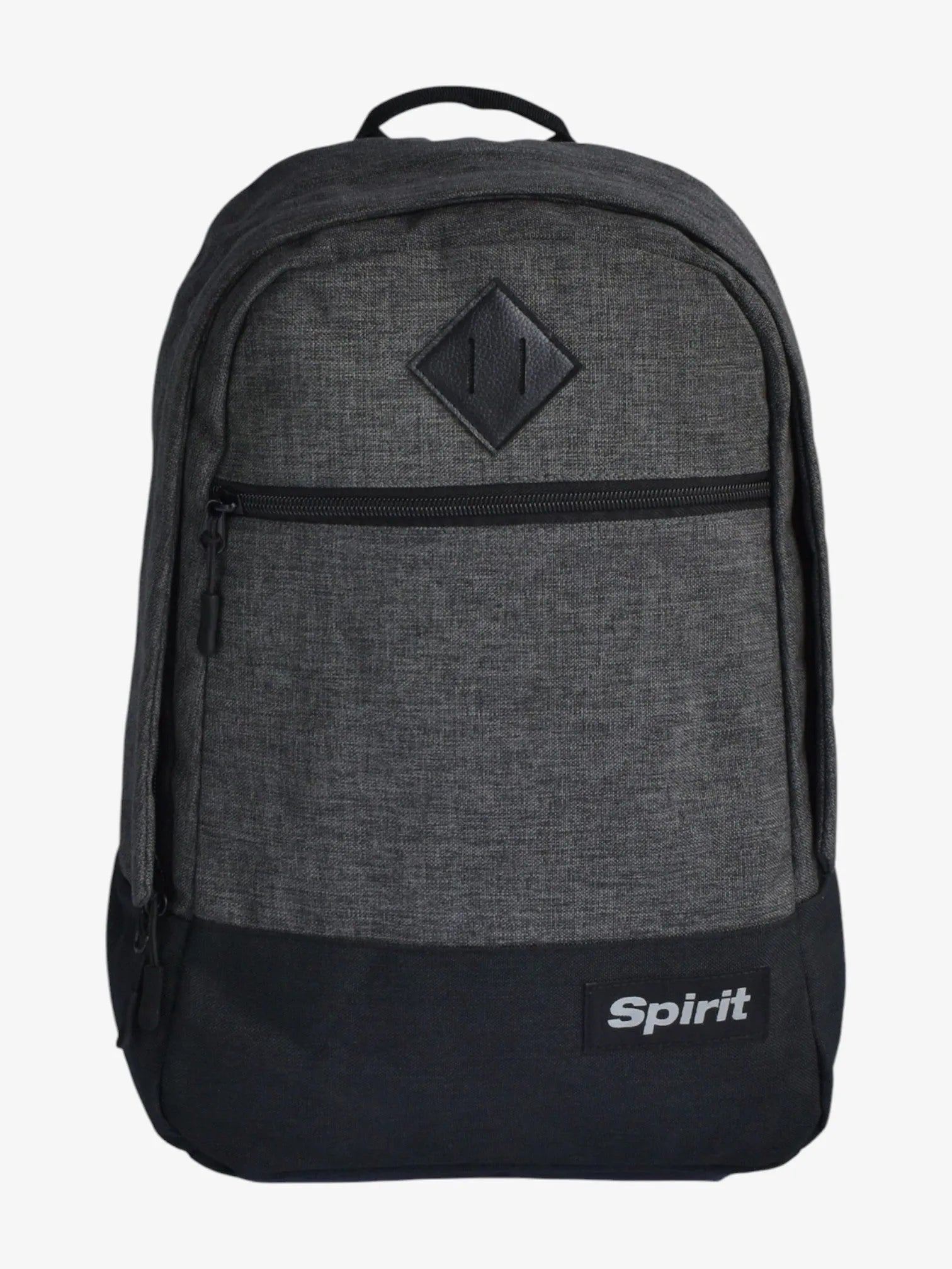 Dark Gray Spirit Campus Backpack for School, College & Travel - Durable Laptop Bag with Multiple Pockets for Students & Professionals