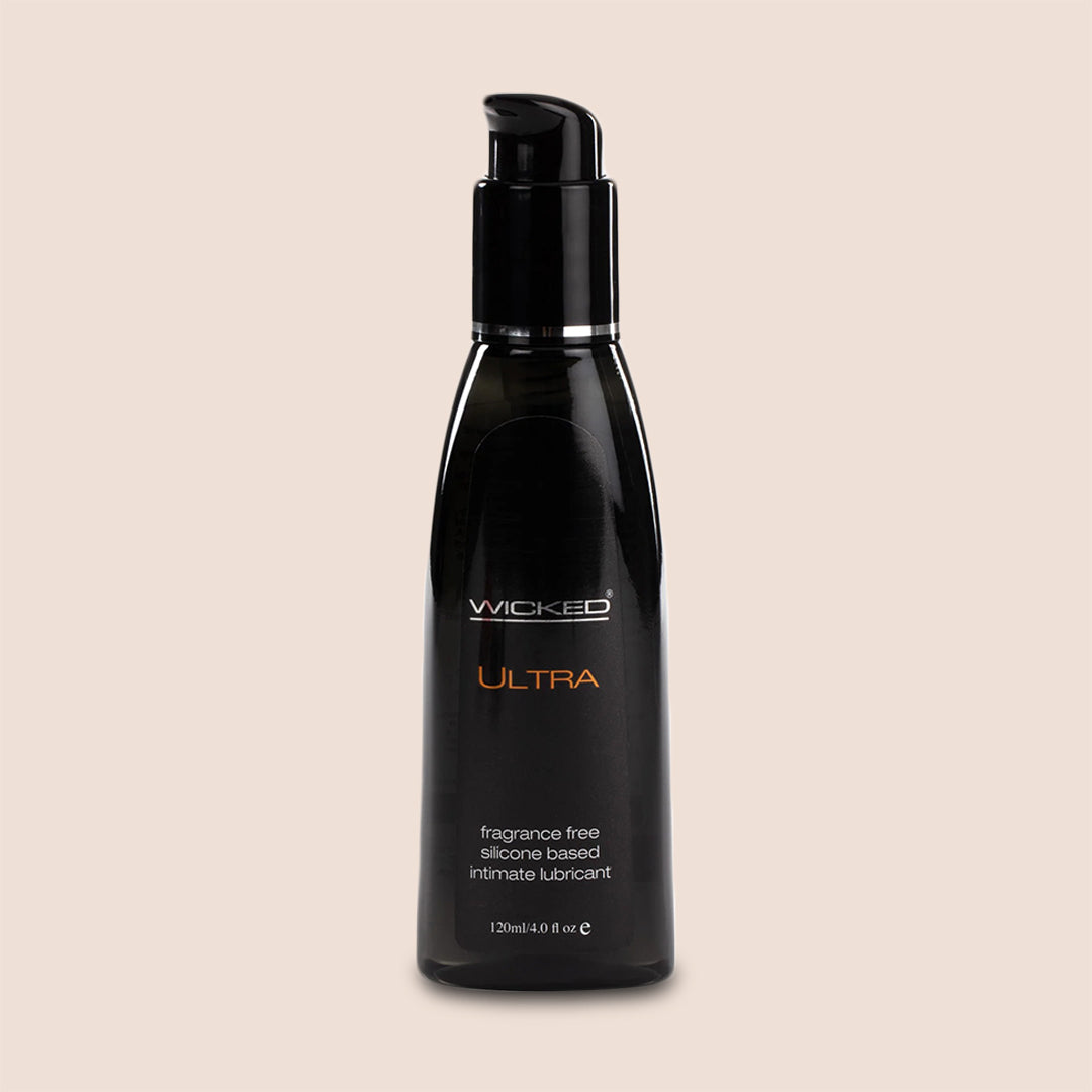 Wicked Ultra Silicone Based Personal Lubricant - Long Lasting & Waterproof for Enhanced Intimacy & Sensual Massage