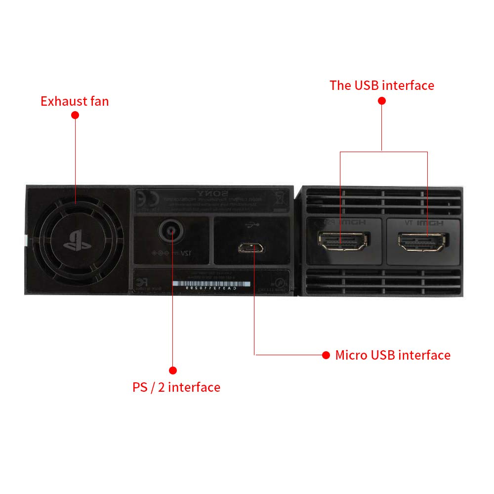 Refurbished Sony PlayStation VR PS4 Virtual Reality Headset Processor Unit CUH-ZVR1 - Compatible with PS4 & PS VR Games | Perfect for Immersive Gaming & VR Experiences