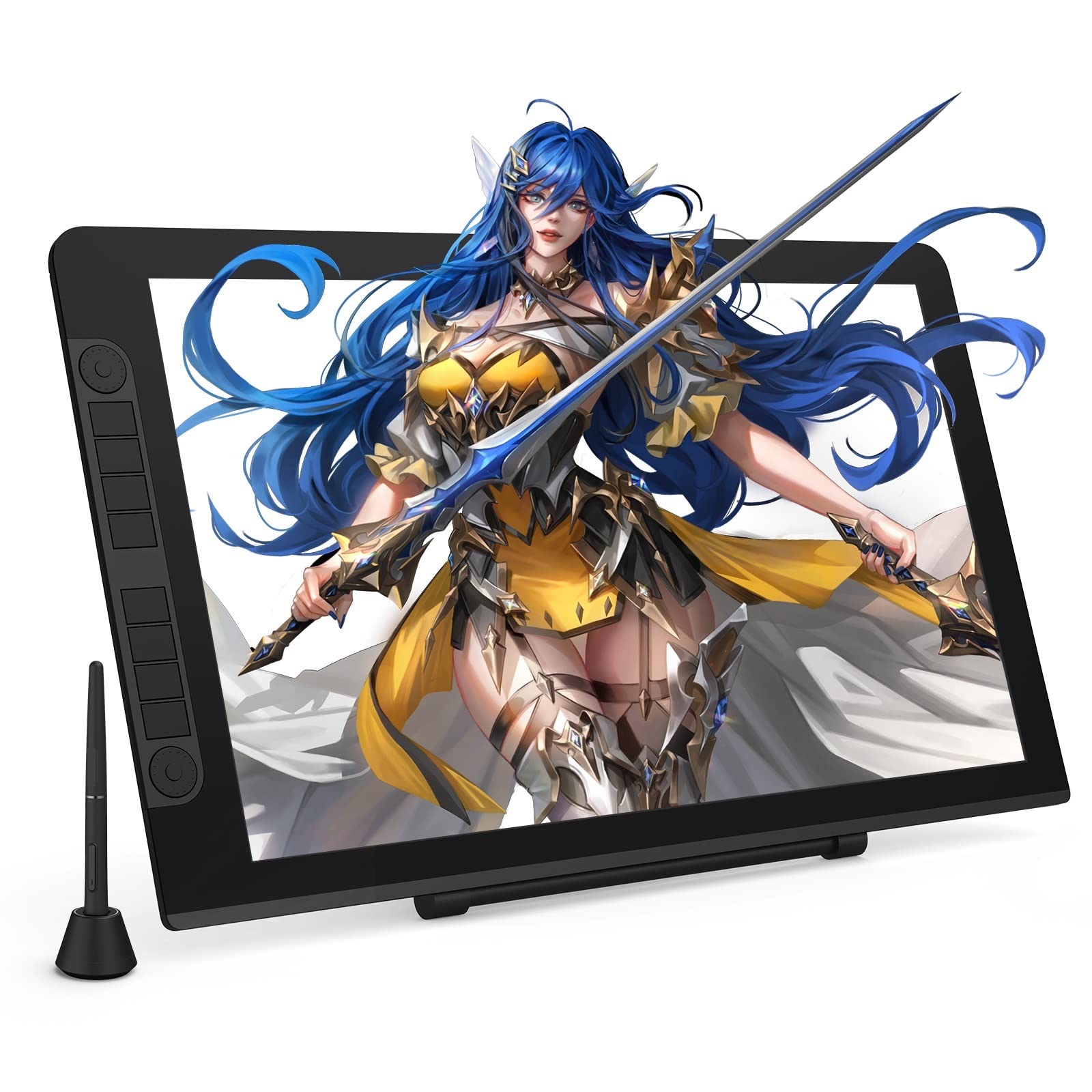 21.5 Inch Graphic Drawing Tablet with 8192 Pressure Sensitive Pen - Digital Art Monitor for Artists, Designers & Illustrators | Perfect for Sketching, Animation & Photo Editing