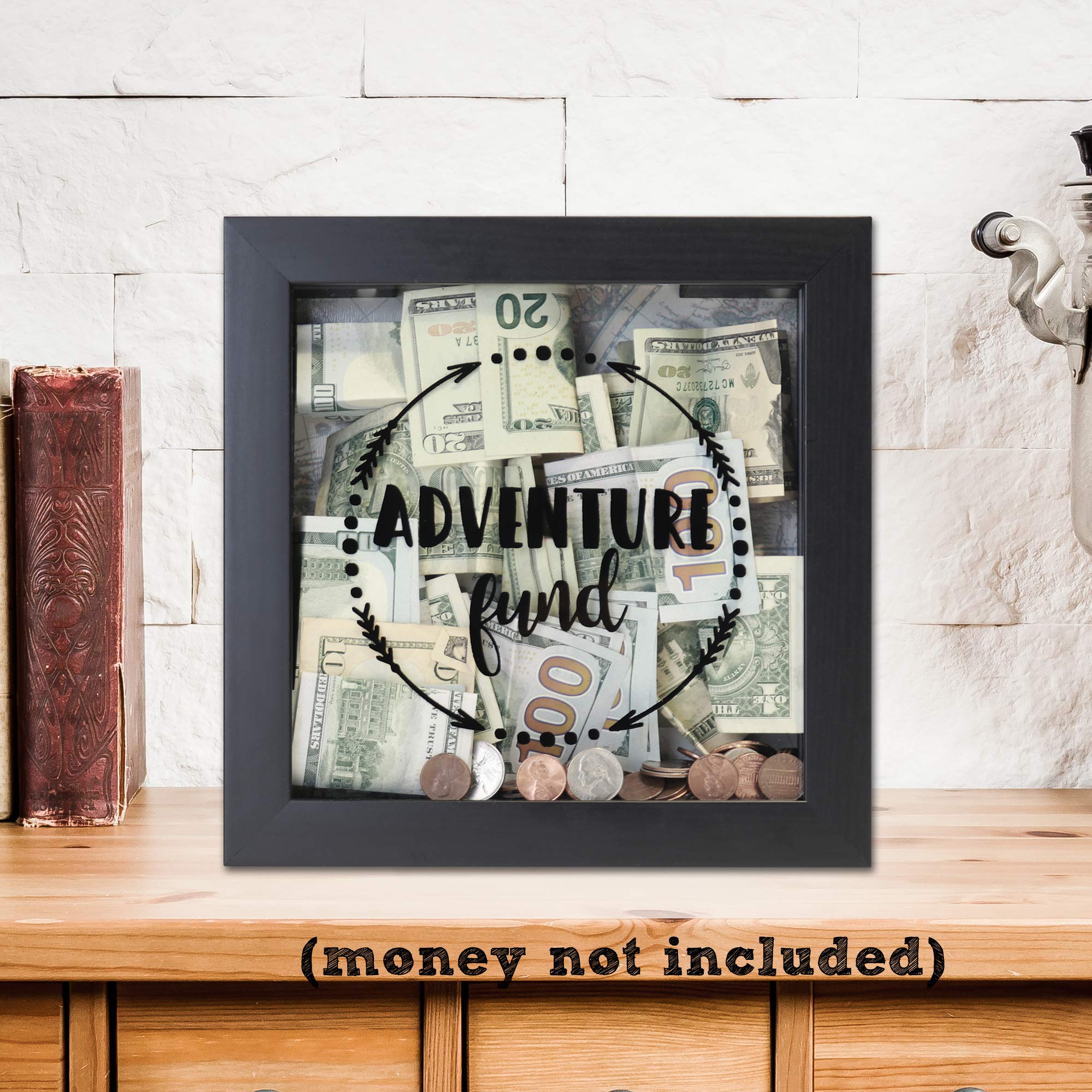 8x8 Adventure Fund Shadow Box Frame - Perfect for Memorabilia Display