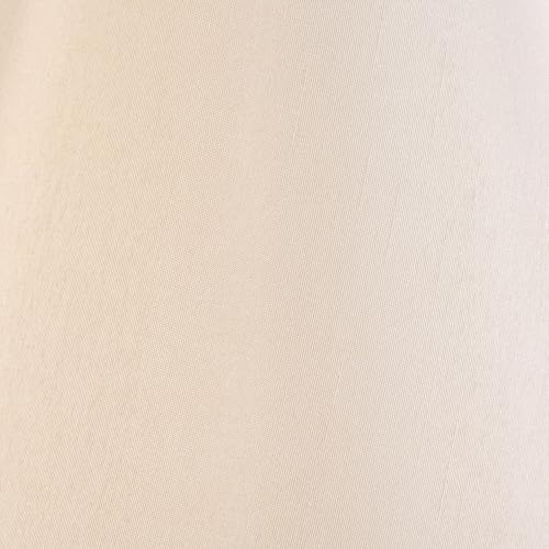Cream-Natural faux silk