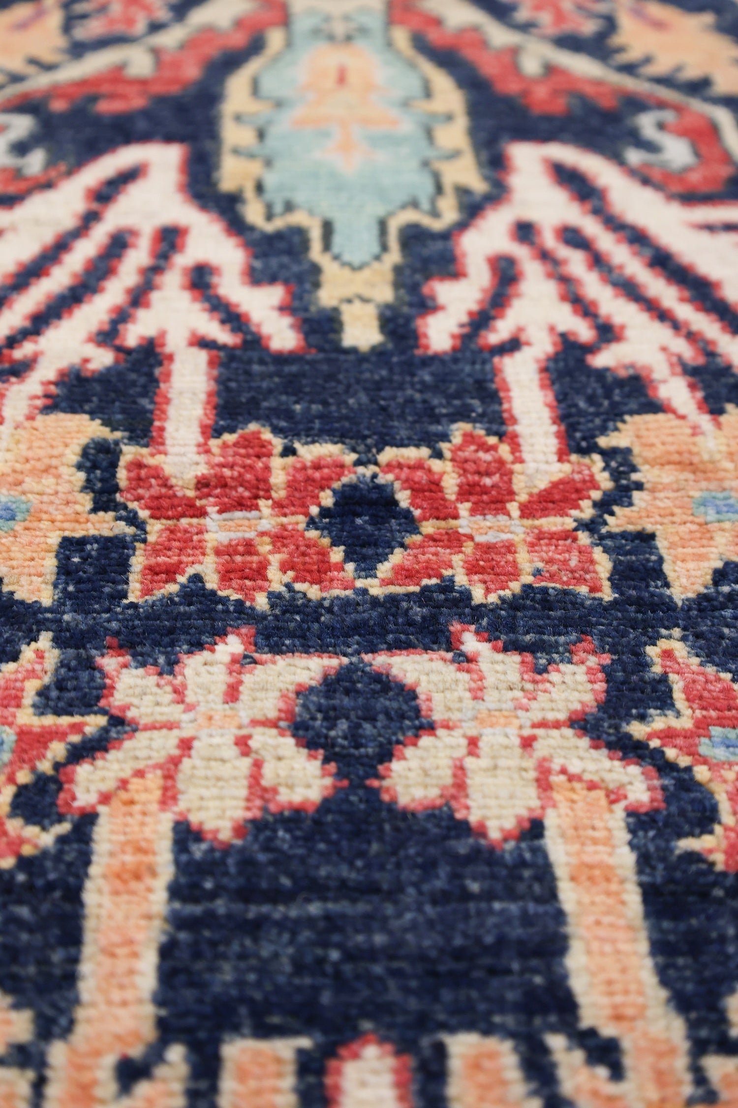 Handwoven Arabesque Bijar Tribal Rug - Traditional Persian Design, J71217 - Perfect for Living Room, Bedroom, or Home Decor