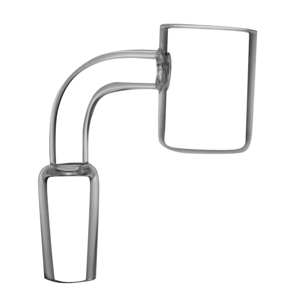 14mm 90 Degree Male Quartz Banger for Dab Rigs - High-Quality Quartz Nail for Concentrates & Essential Oils - Perfect for Dabbing Enthusiasts & Oil Lovers